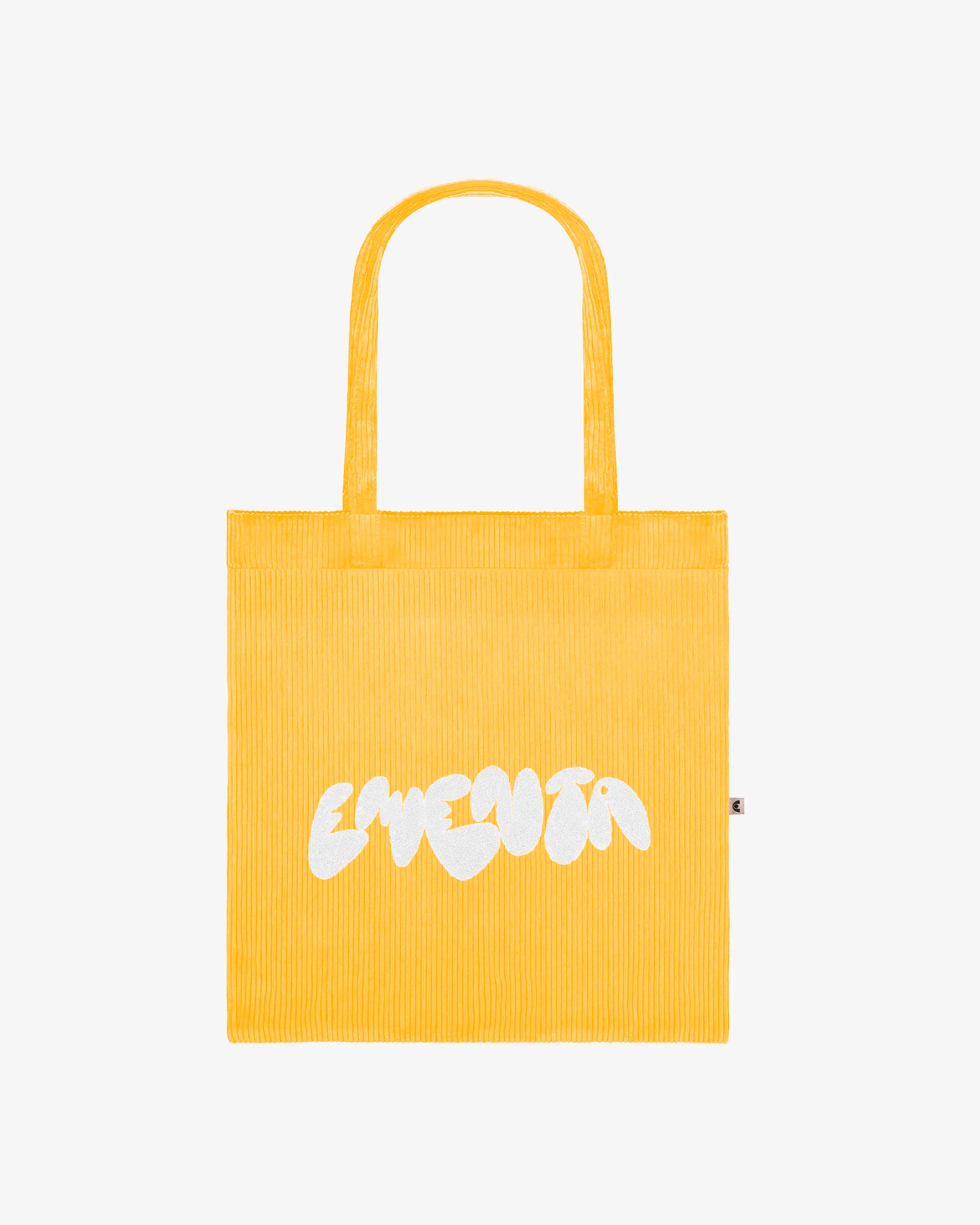 Graffiti Corduroy Tote Bag