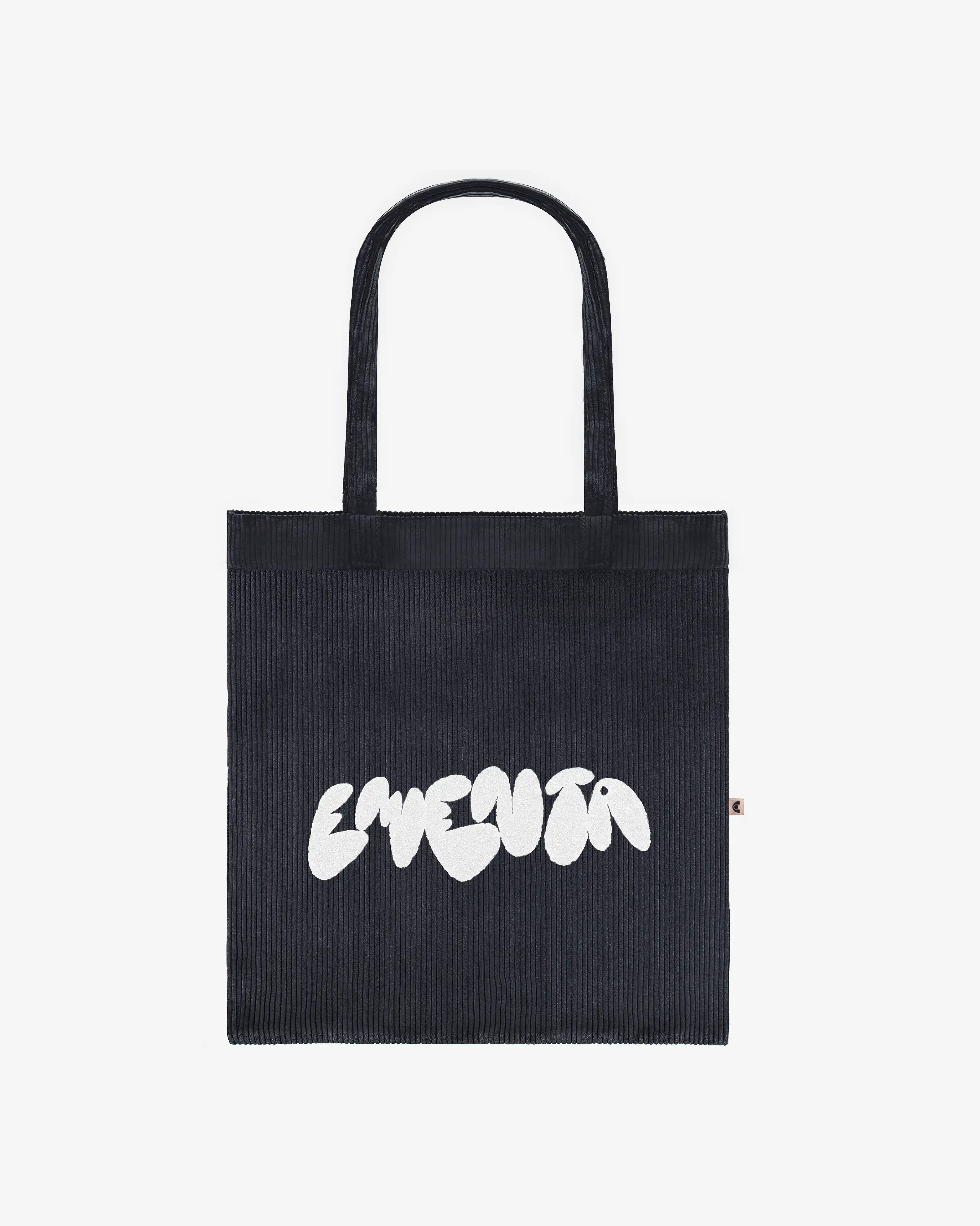 Graffiti Corduroy Tote Bag
