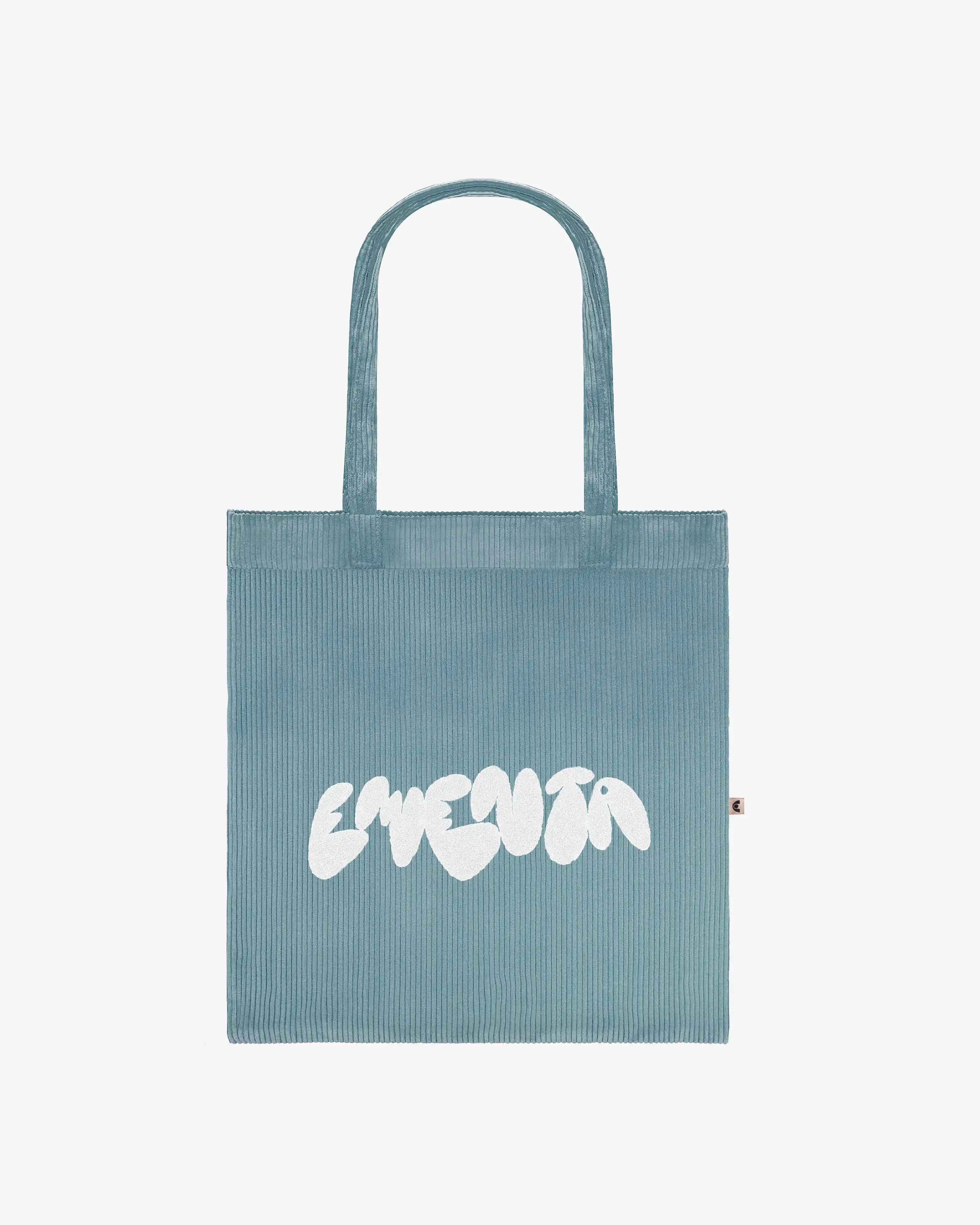 Graffiti Corduroy Tote Bag