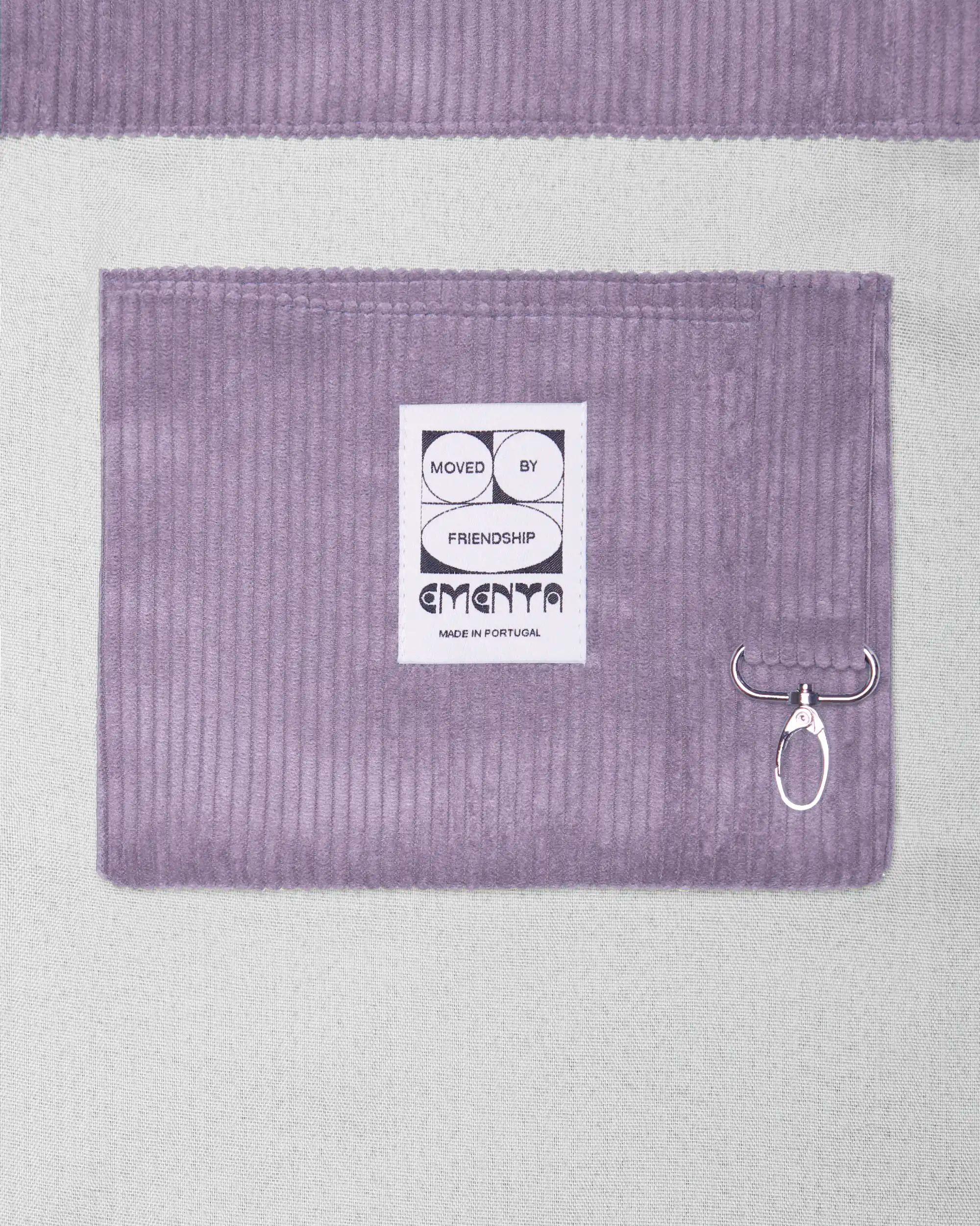 First Word Corduroy Tote Bag