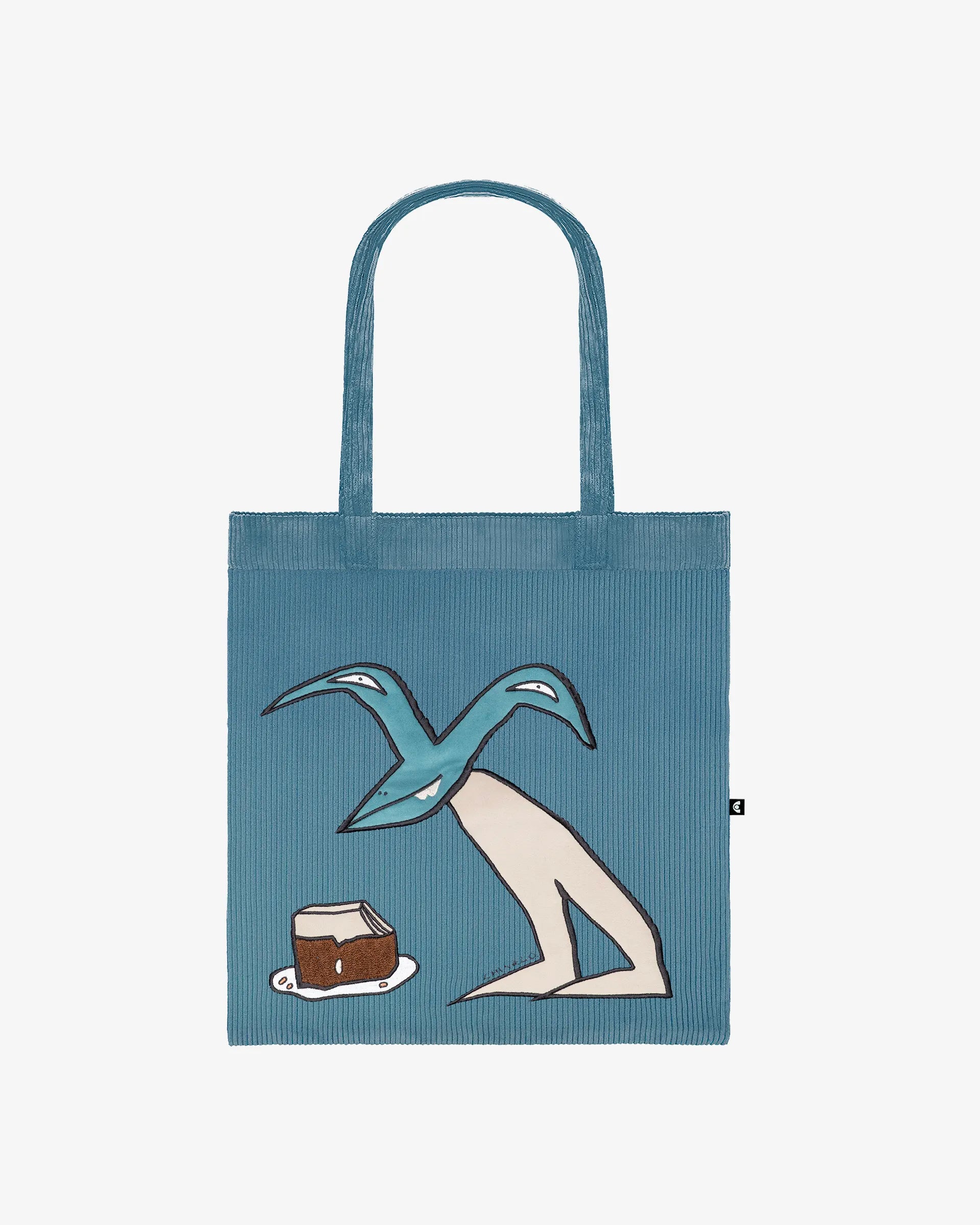 Cake Corduroy Tote Bag