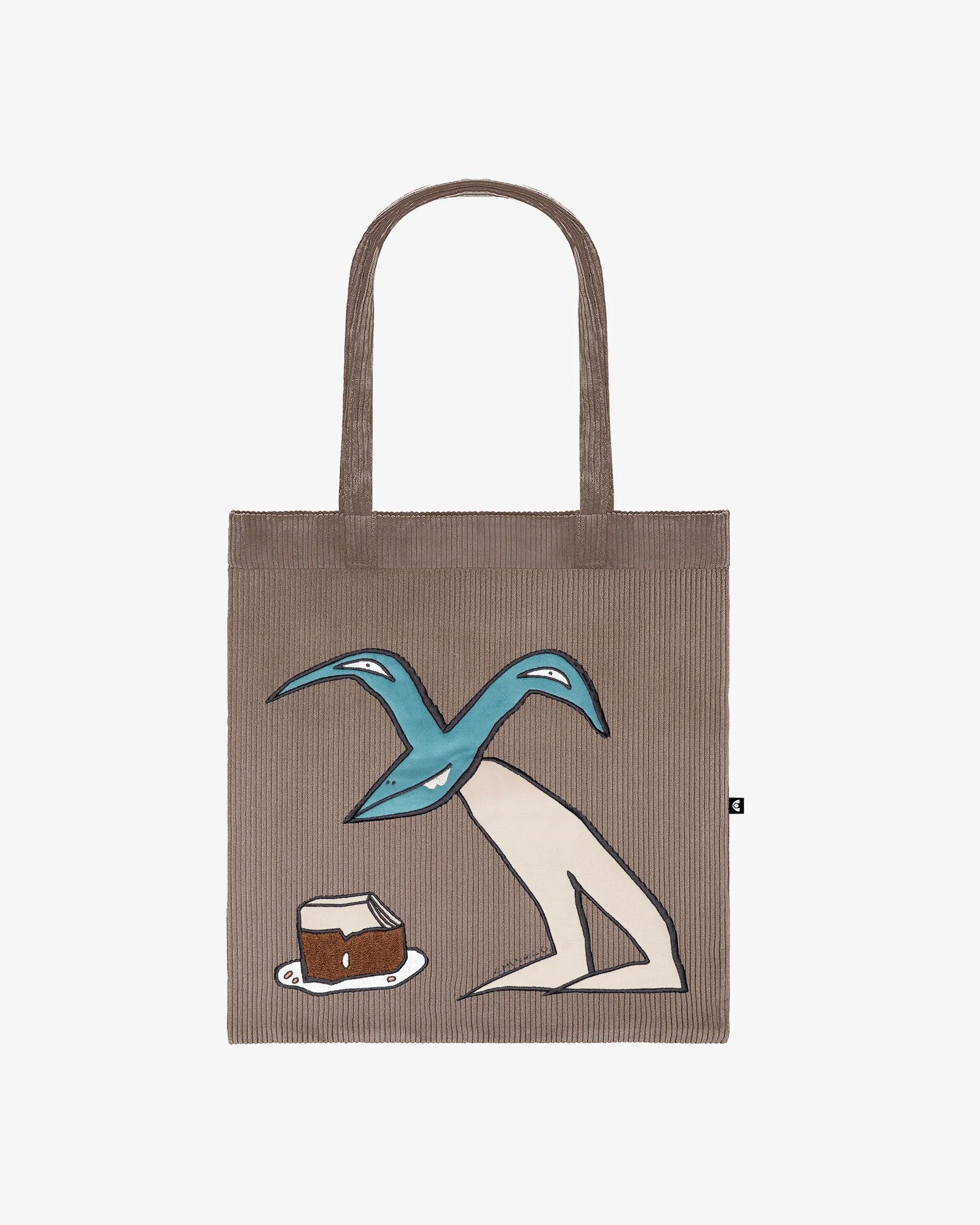 Cake Corduroy Tote Bag