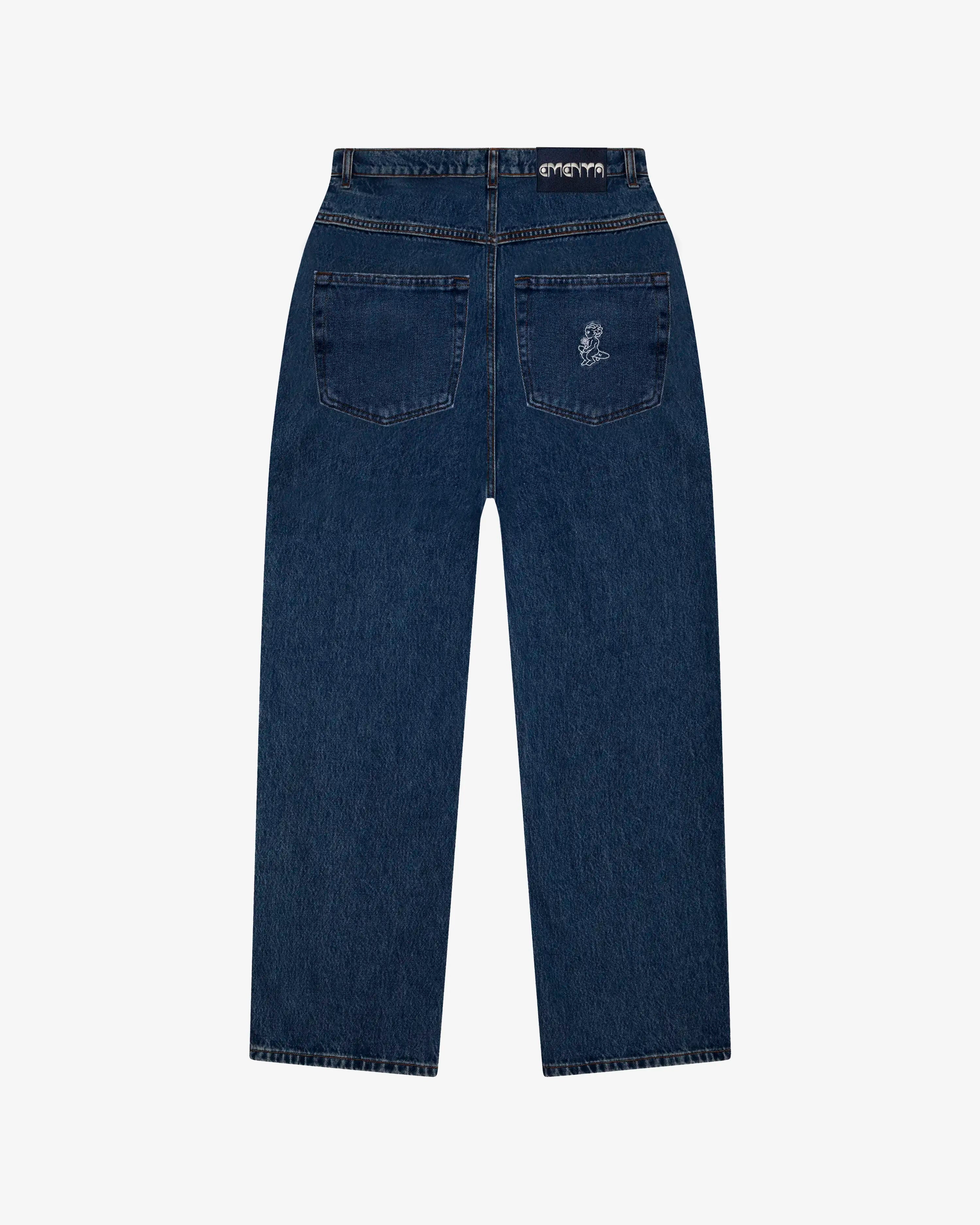 Loofa Ikon Flower Jeans