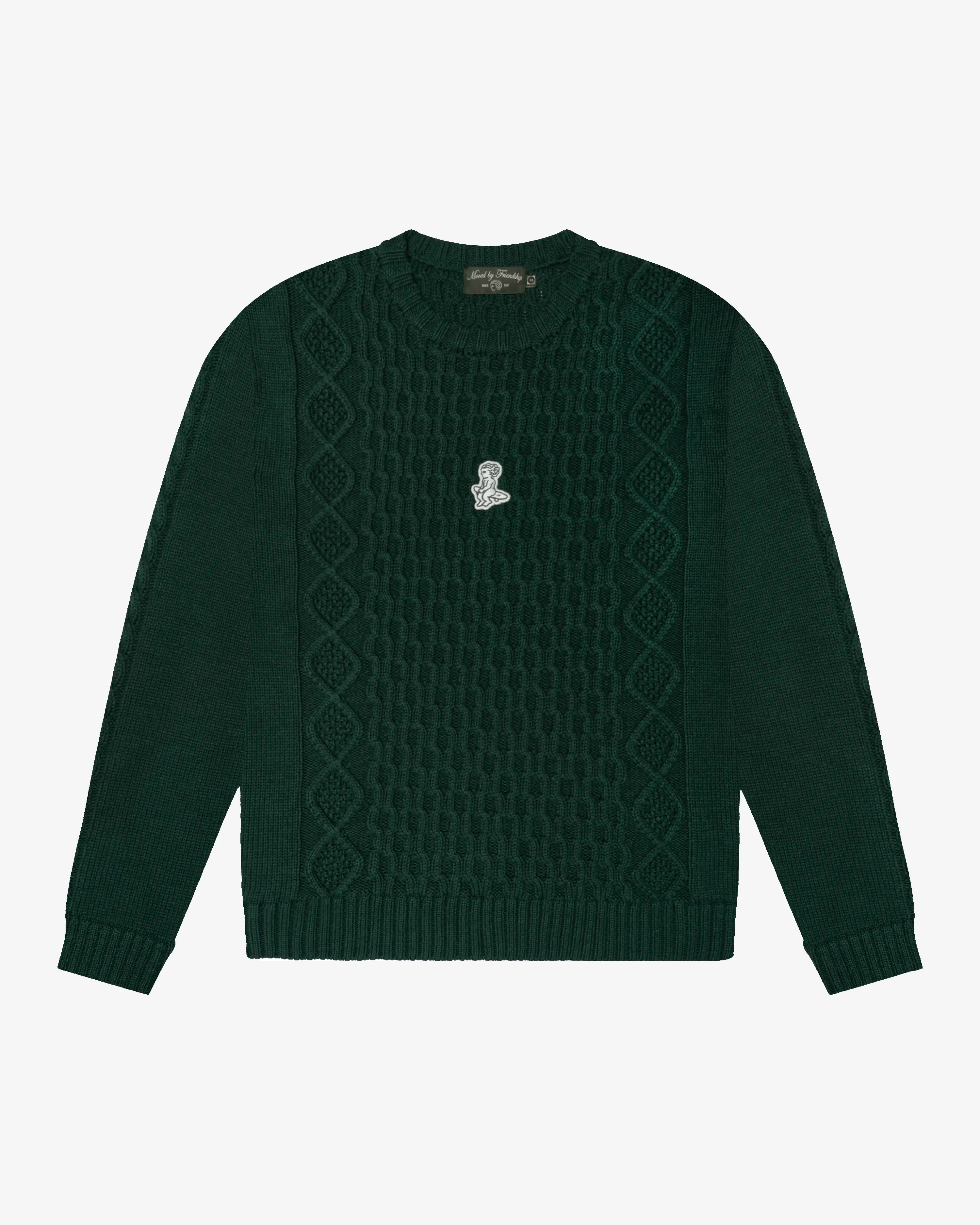 Ikon Patch Knit Crewneck