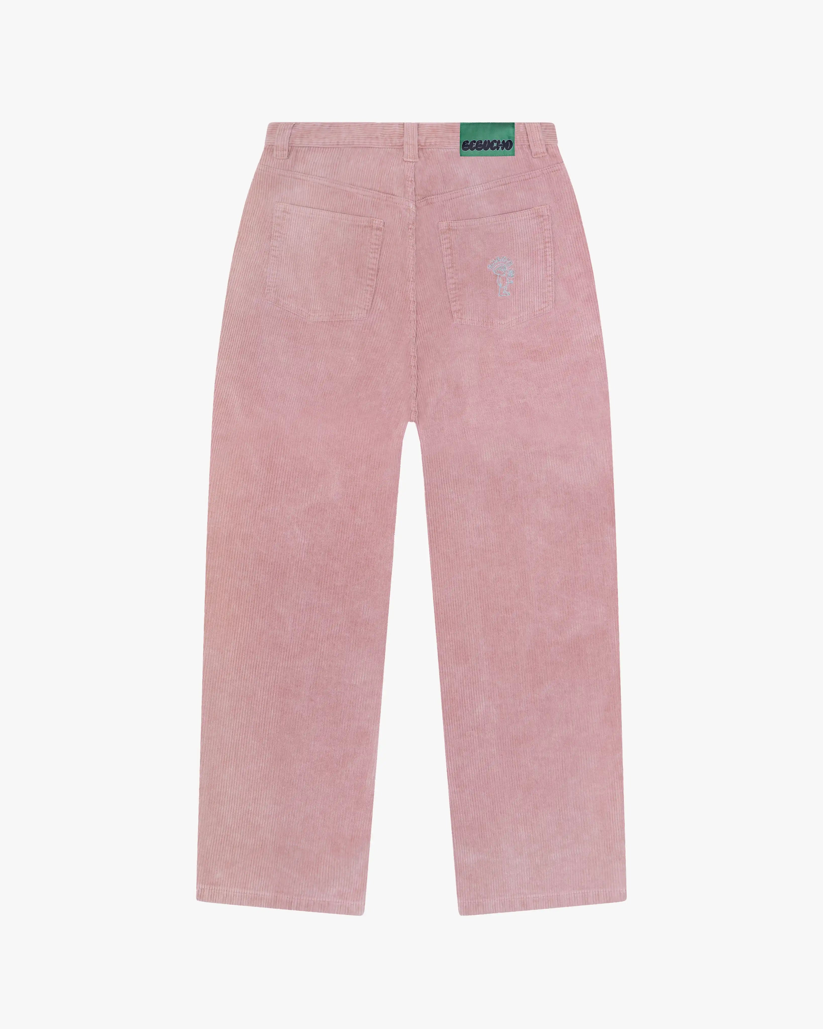 Artist Edition
Bonga is our baggy fit. It is very loose from waist to ankle, designed for comfort and a bold, laid-back look.
100% cotton corduroy for a soft, textured feel
Classic five-pocket design with belt loops
Button closure with full button fly for secure fastening
Embroidered front pocket butterfly detail
Bebucho design embroidered on the back pocket
Reinforced stitching ensures durability
Wide wale corduroy with bold ridges for extra texture
Unisex fit designed to suit all genders
