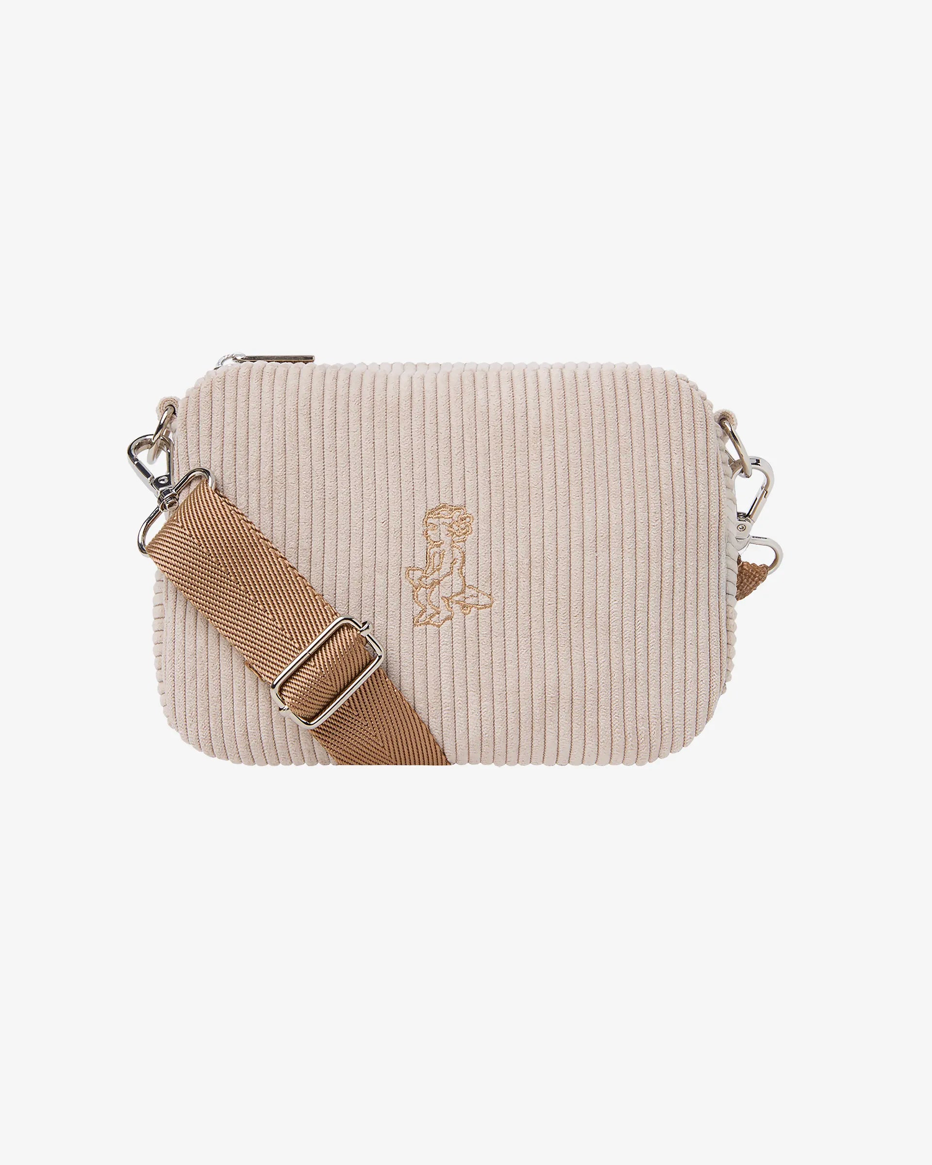 Fluffy Ikon Corduroy Shoulder Bag