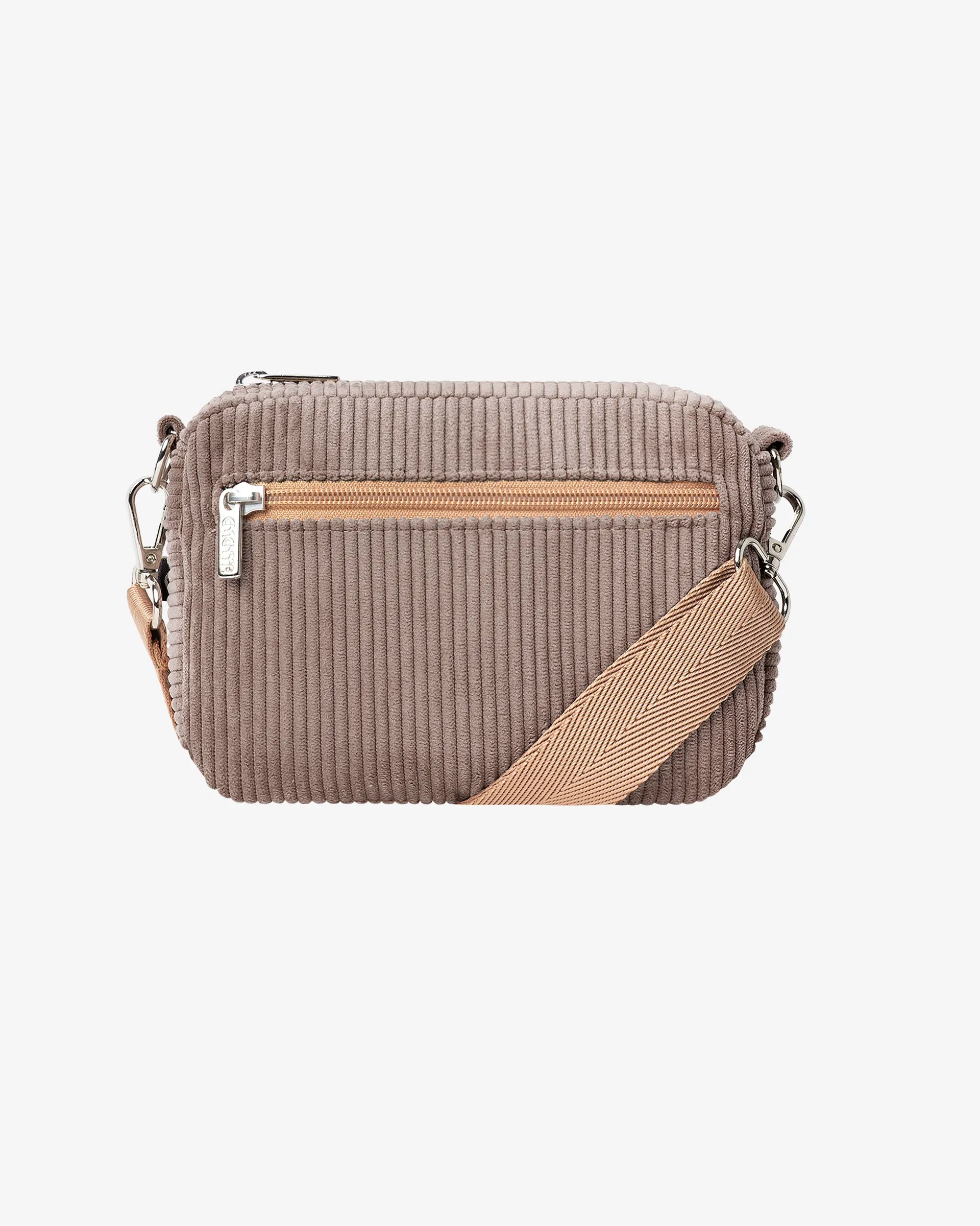 Fluffy Signature Corduroy Shoulder Bag
