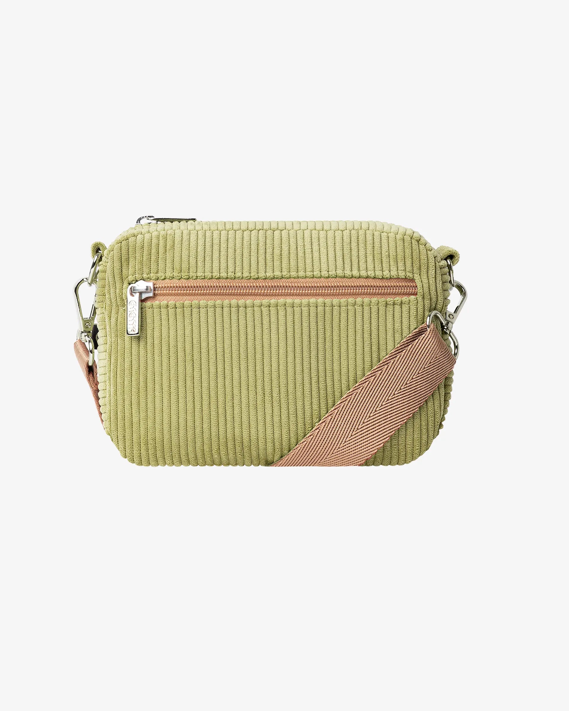 Fluffy Signature Corduroy Shoulder Bag