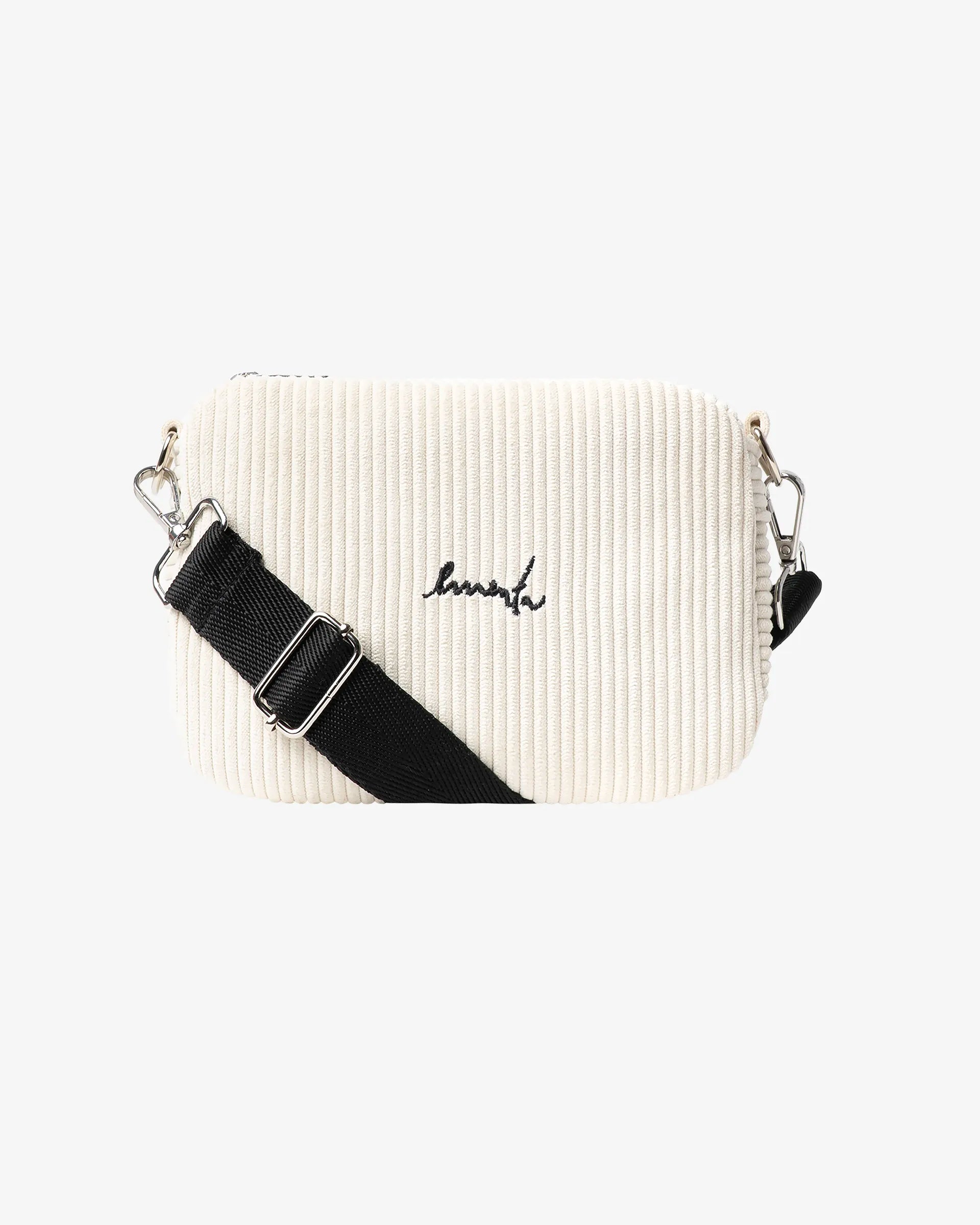 Fluffy Signature Corduroy Shoulder Bag