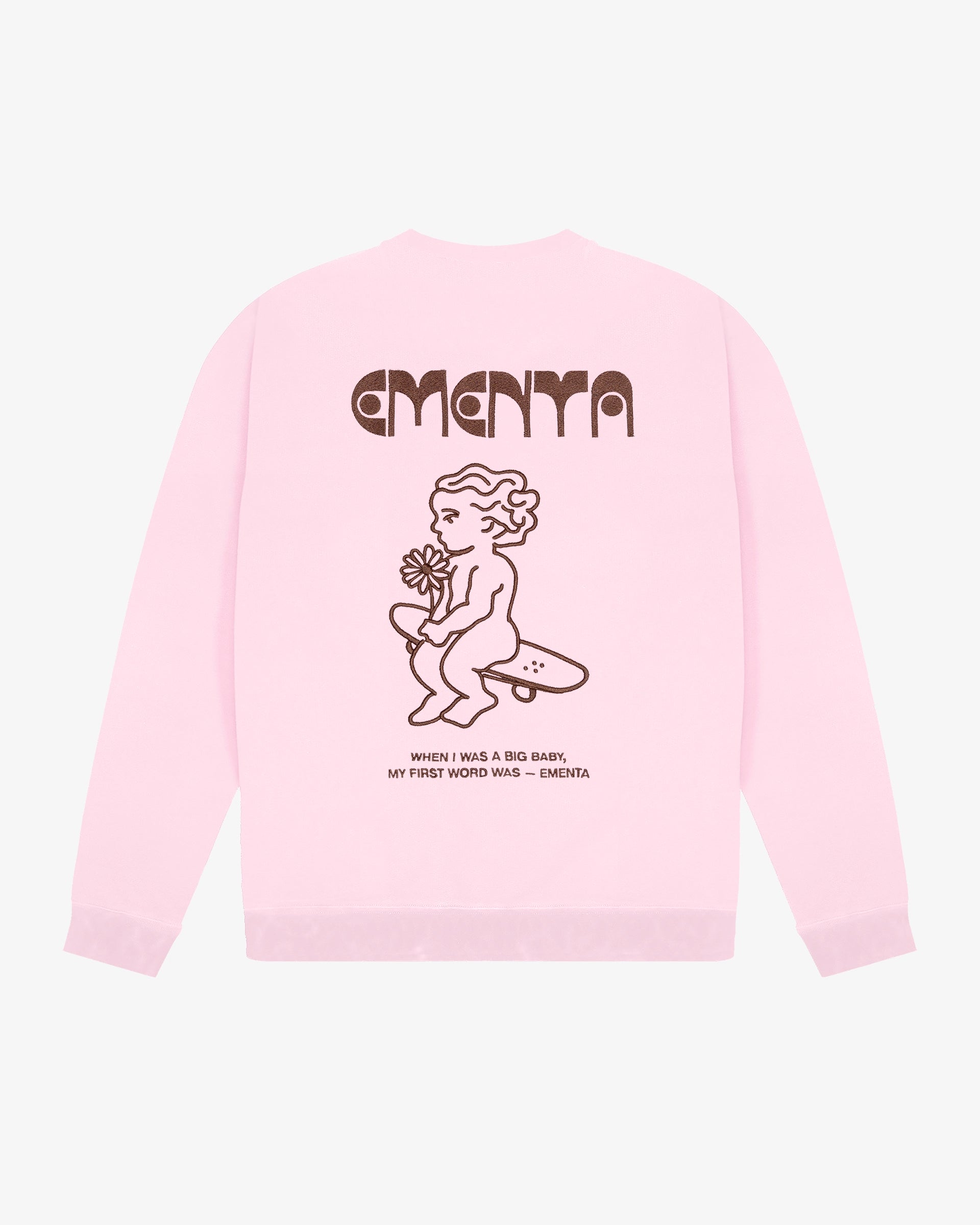 First Word Washed Crewneck