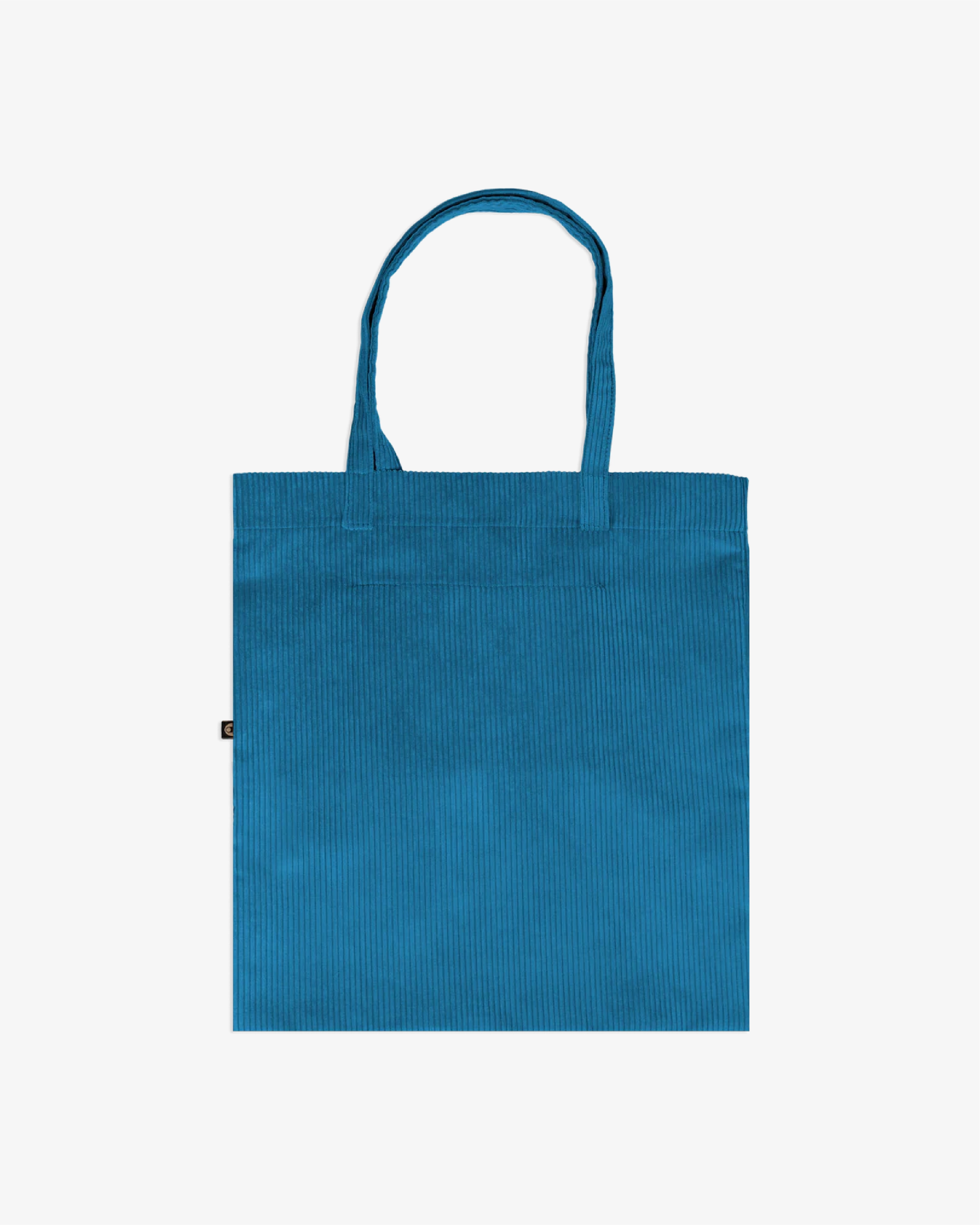 Flower Corduroy Tote Bag