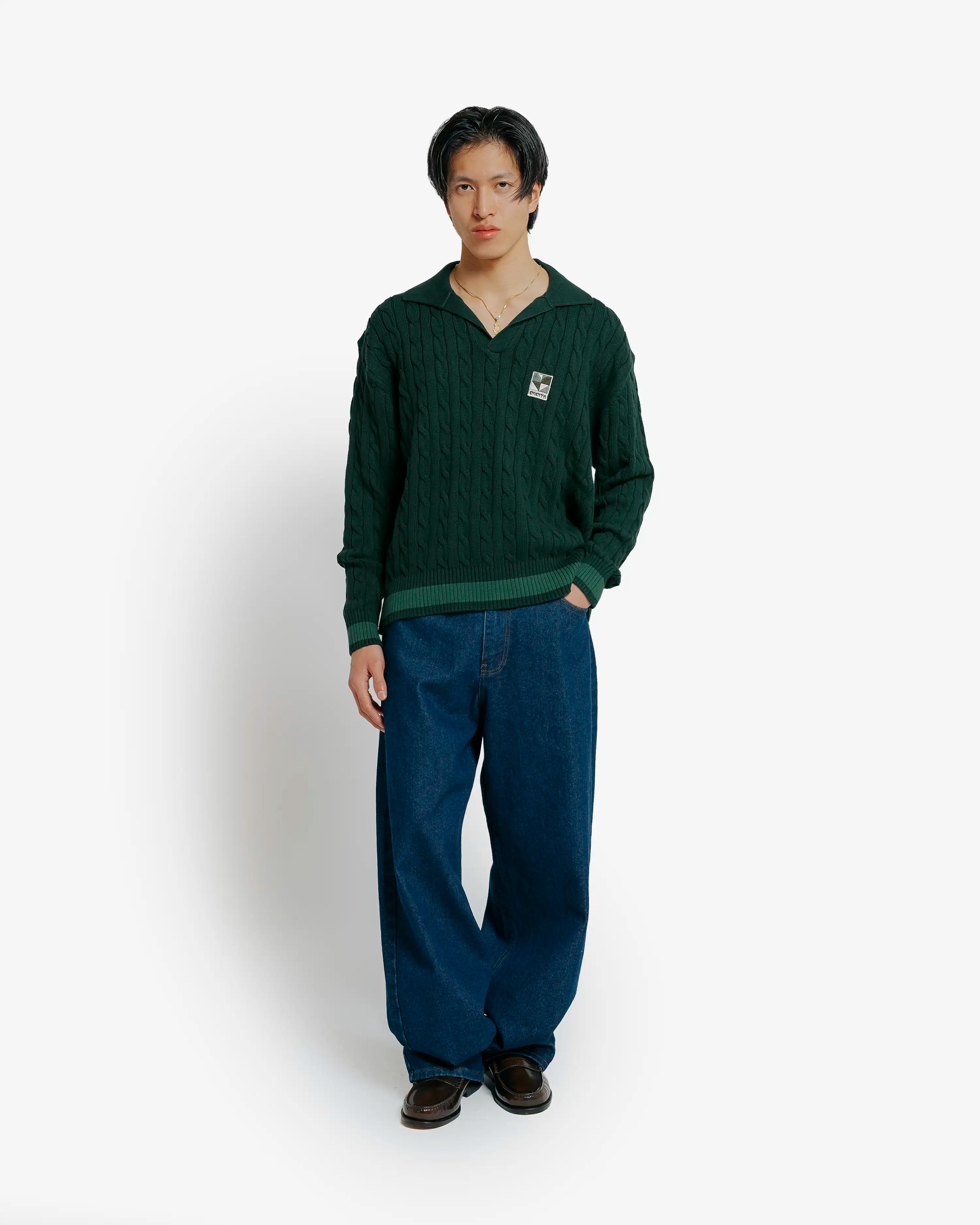 Heart Knit Polo