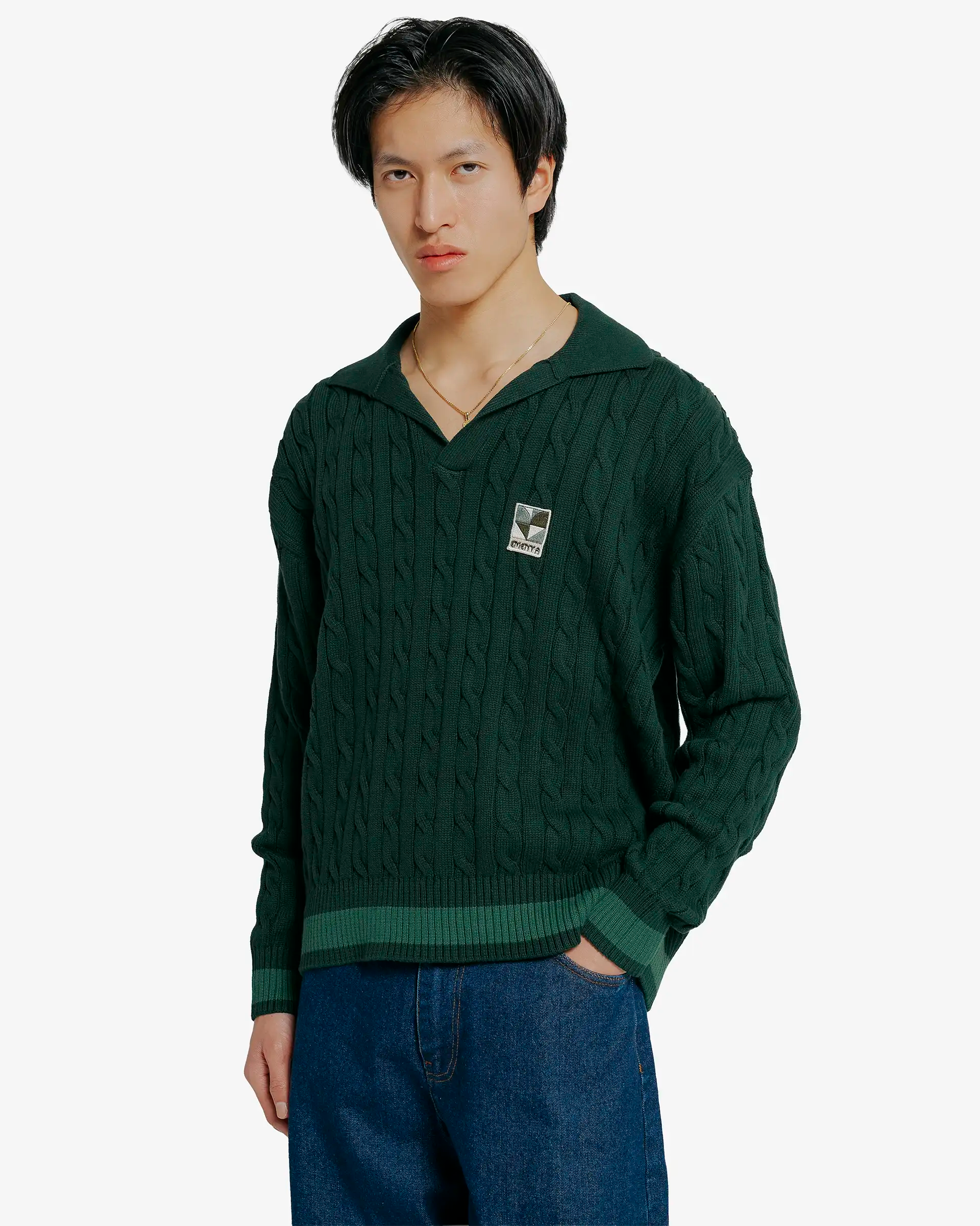 Heart Knit Polo
