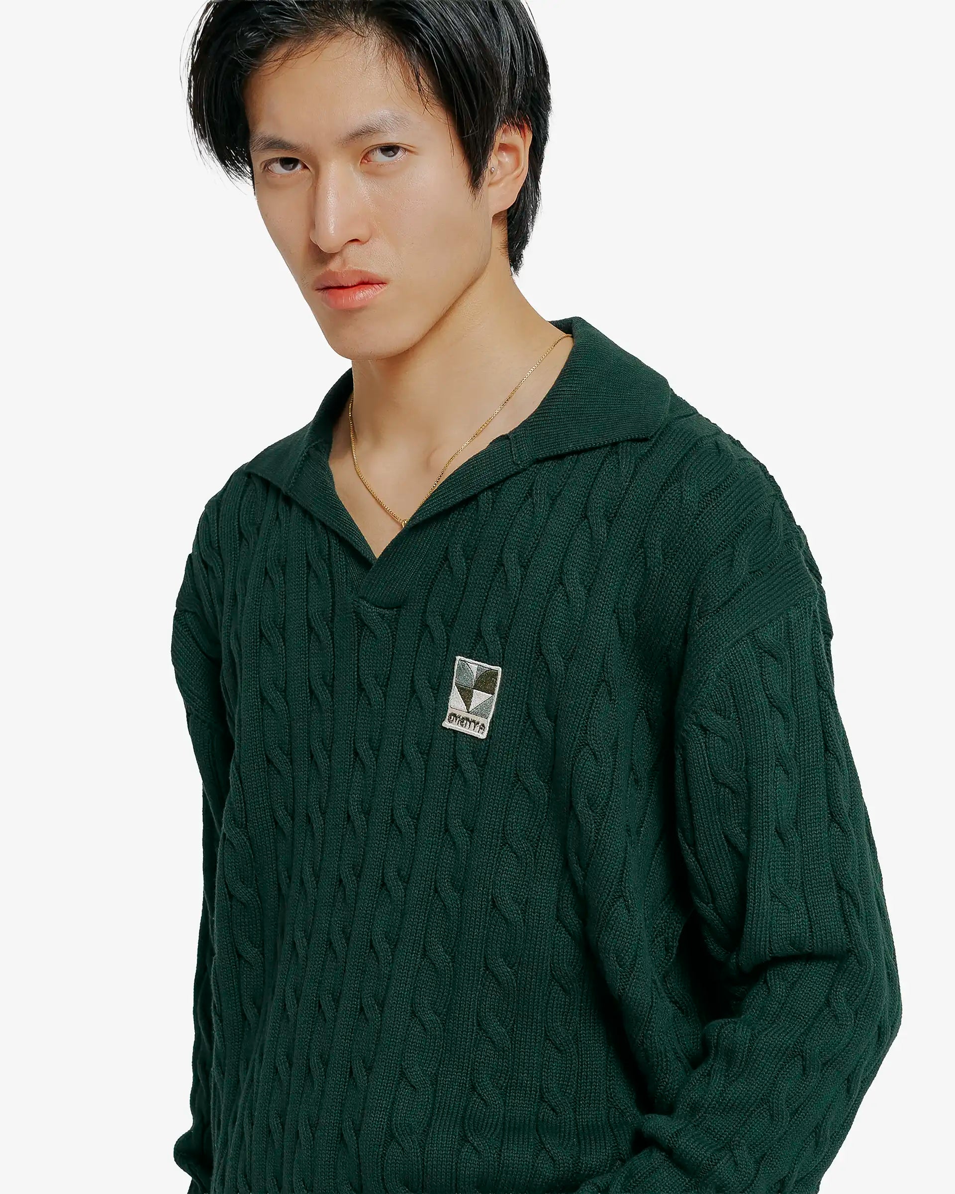 Heart Knit Polo