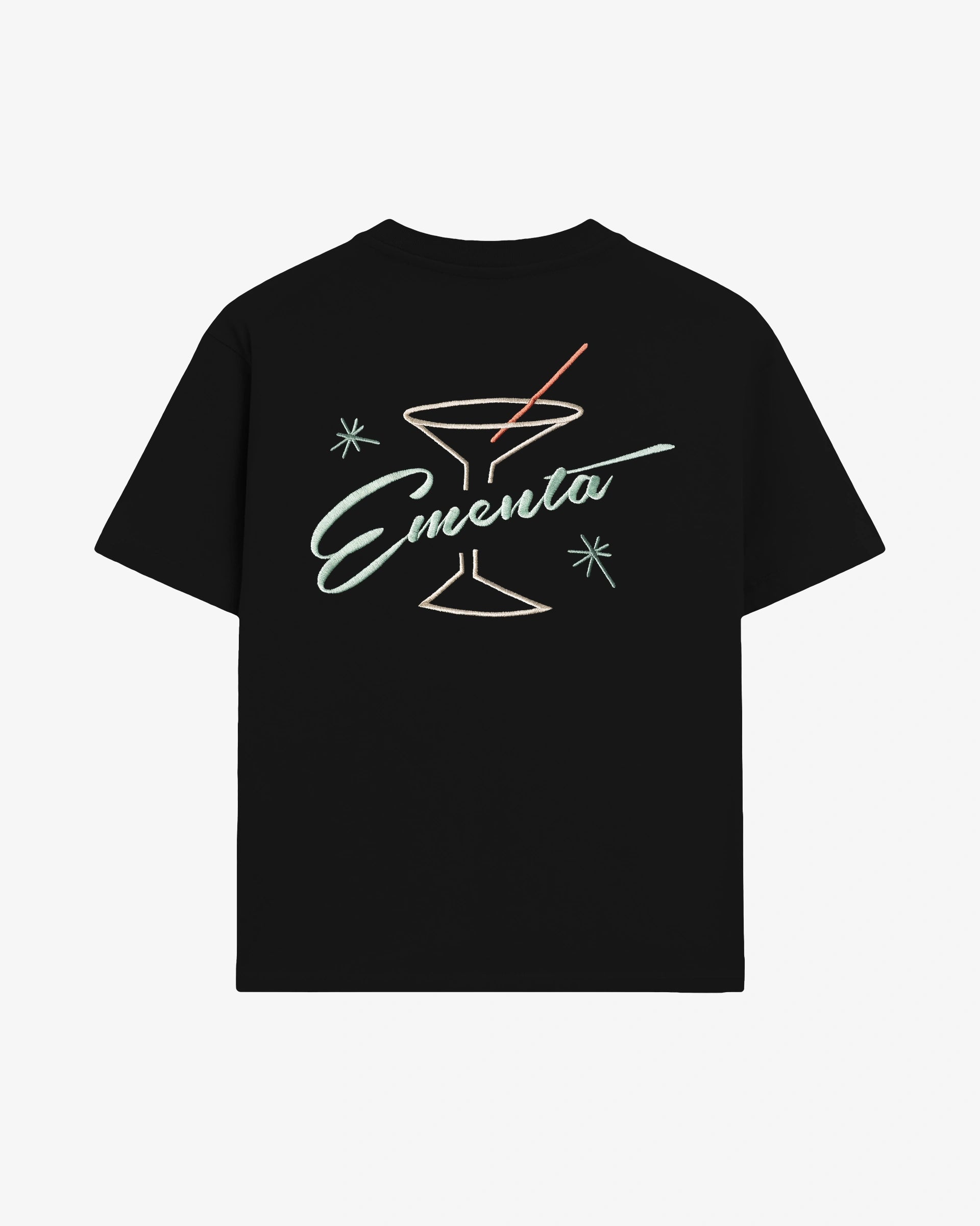 100% Cotton
Black color
Embroidered 3D cocktail design
Regular fit
Unisex