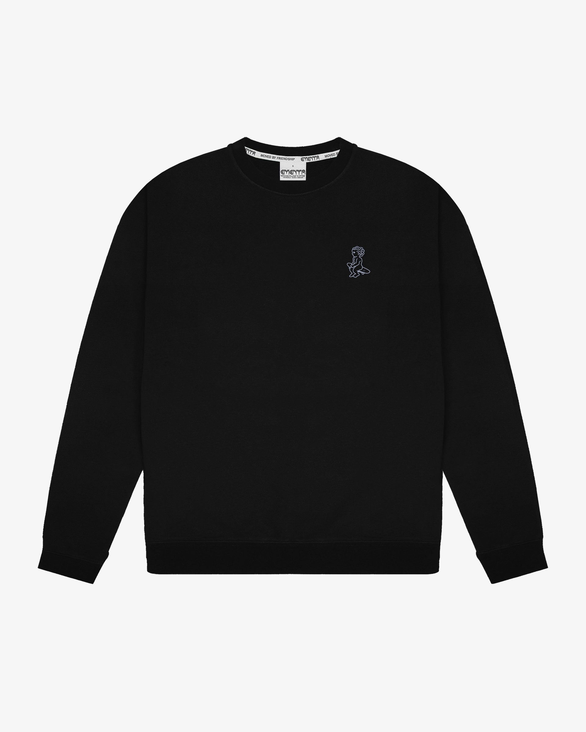Sweatshirt crewneck
Regular fit
100% heavy cotton (480 gsm)
Embroidered Ikon logo on chest
Black color
Made in Portugal
Unisex