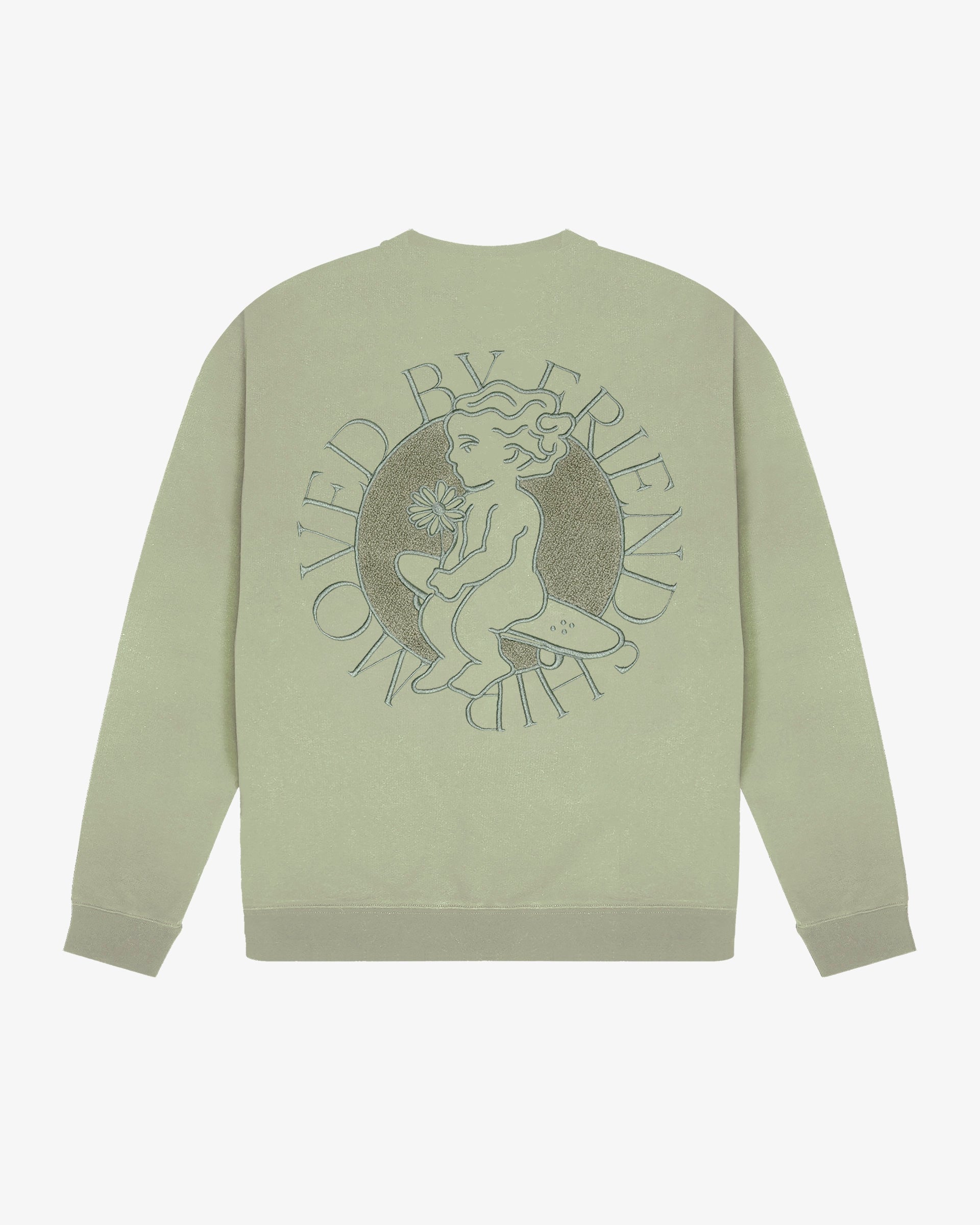 100% cotton fleece with washed surface creating a faded, textured appearance
Baggy fit with extra width through body and sleeves
Embroidered Ikon flower motif on the chest
Larger embroidered Ikon flower with “Moved by Friendship” text on the back
Pre-washed and pre-shrunk to reduce post-wash size change
Made in Portugal from soft, breathable cotton
Machine wash cold
Tumble dry low or air dry