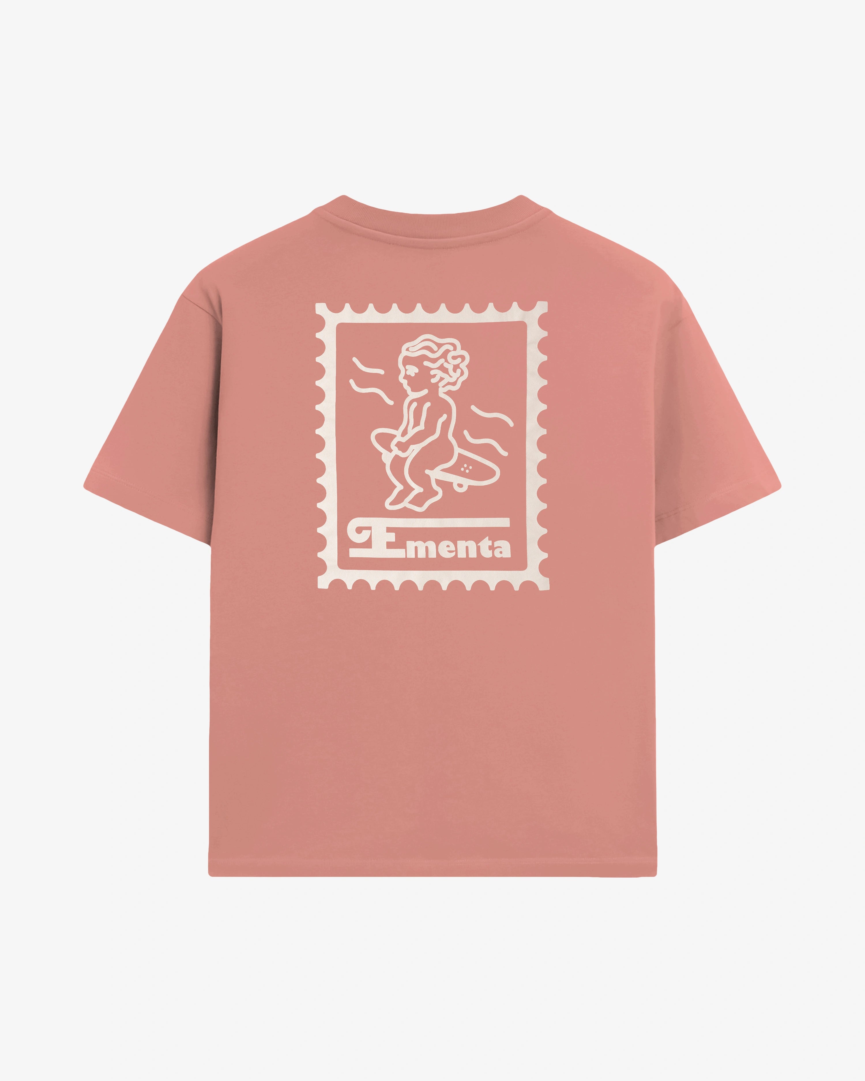 Mid-weight 100% cotton t-shirt (220 gsm)
Small front logo and bold back Ikon Stamp graphic
Ribbed crewneck for structure and comfort
Soft hand-feel with durable construction
Rosewood color with white colored details
Built for everyday wear
Unisex fit
Made in Portugal