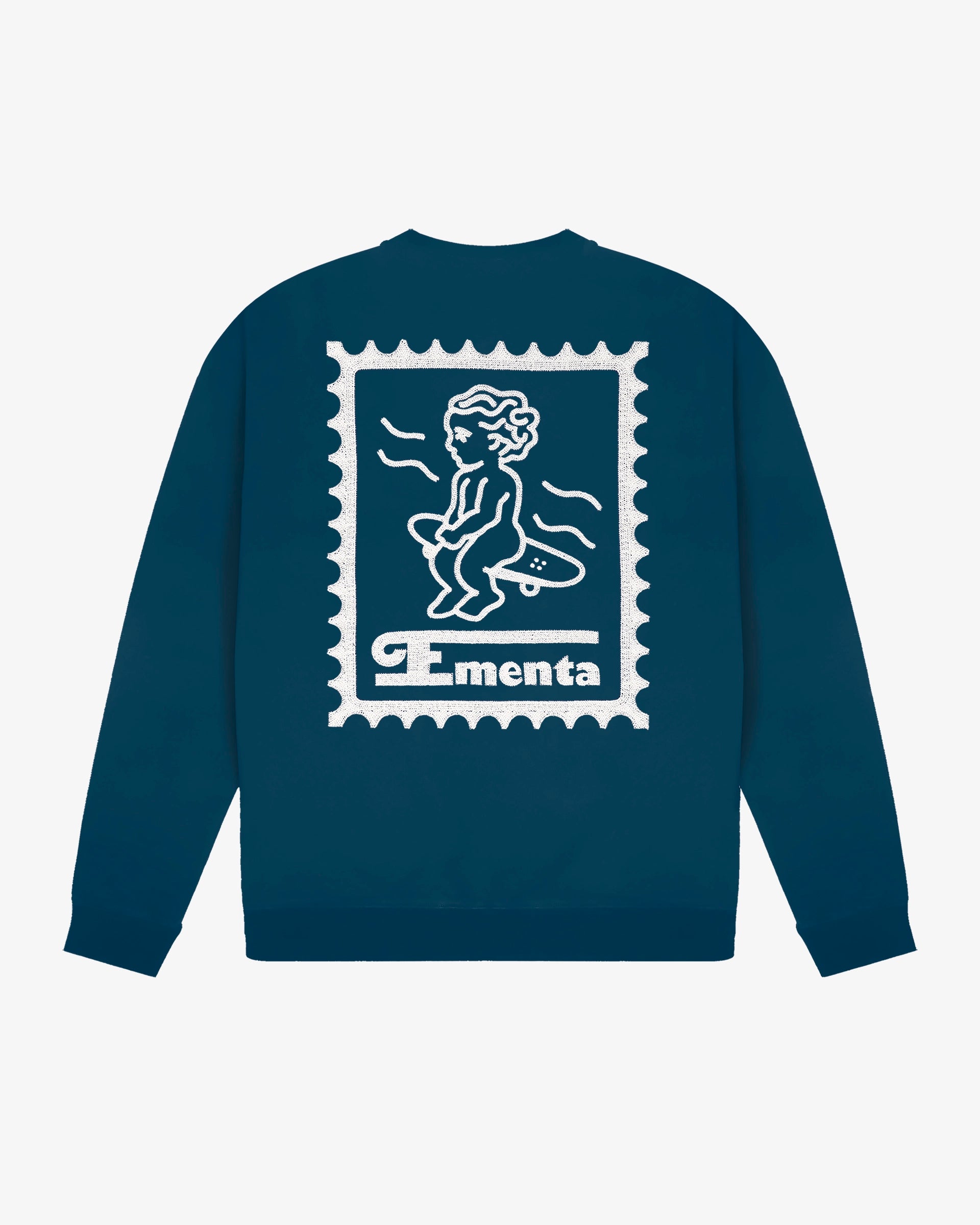 Heavy organic cotton fabric
Navy color with embroidered details in off-white
100% Cotton
Embroidered Ikon Stamp design on the back
Ikon logo embroidered on the front
Fleece interior for added comfort
Designed for durability and long-lasting wear
Natural texture and weight
Comfortable fit for everyday wear
Made in Portugal