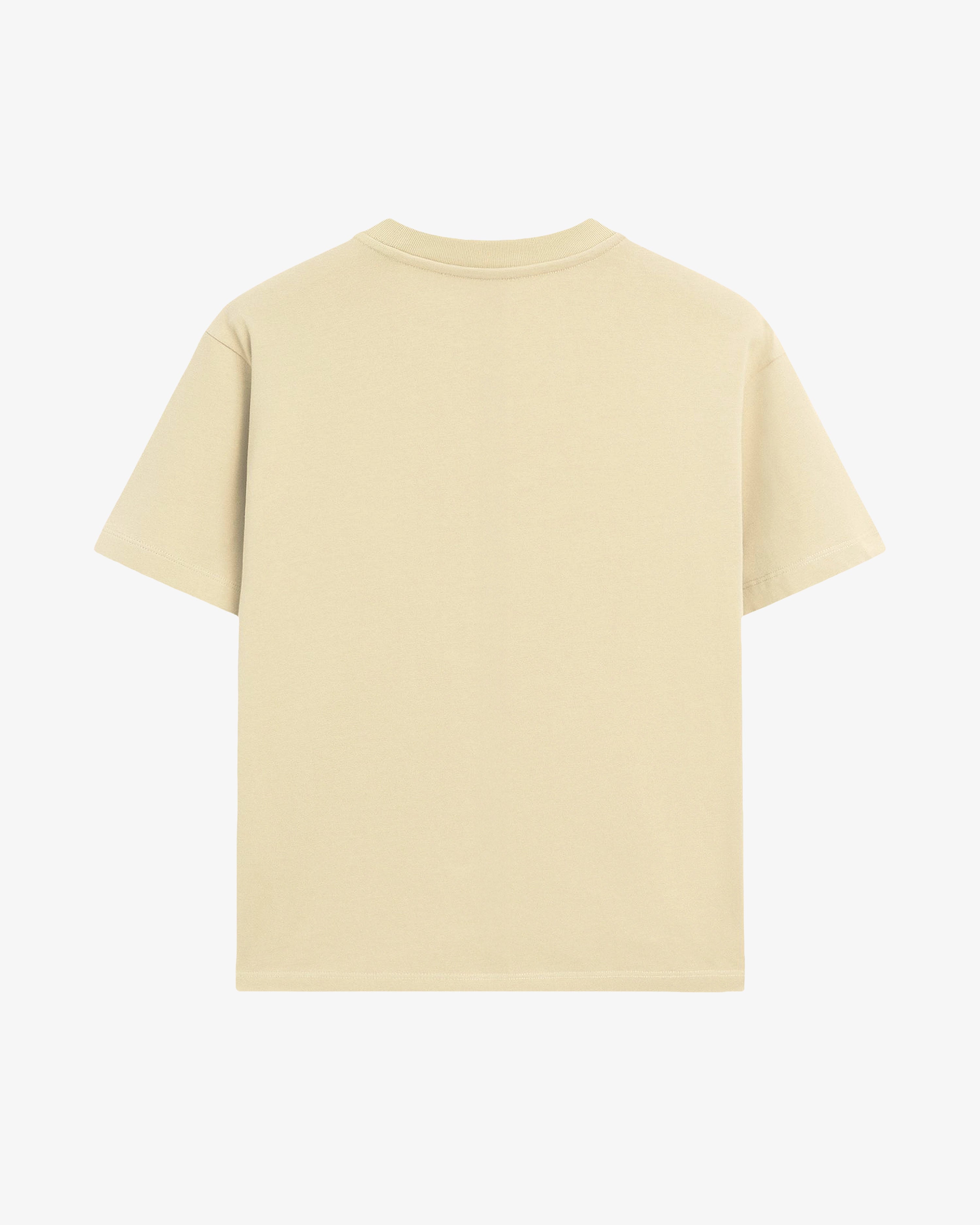 100% cotton, 240 g/m²
Soft, heavyweight feel with structure
Beige color with "Kapodi" print on chest
Pre-shrunk to reduce shrinkage after washing
Reinforced collar and double-stitched hems for durability
Machine wash at 30°C, tumble dry low, iron inside out
Unisex fit
Made in Portugal