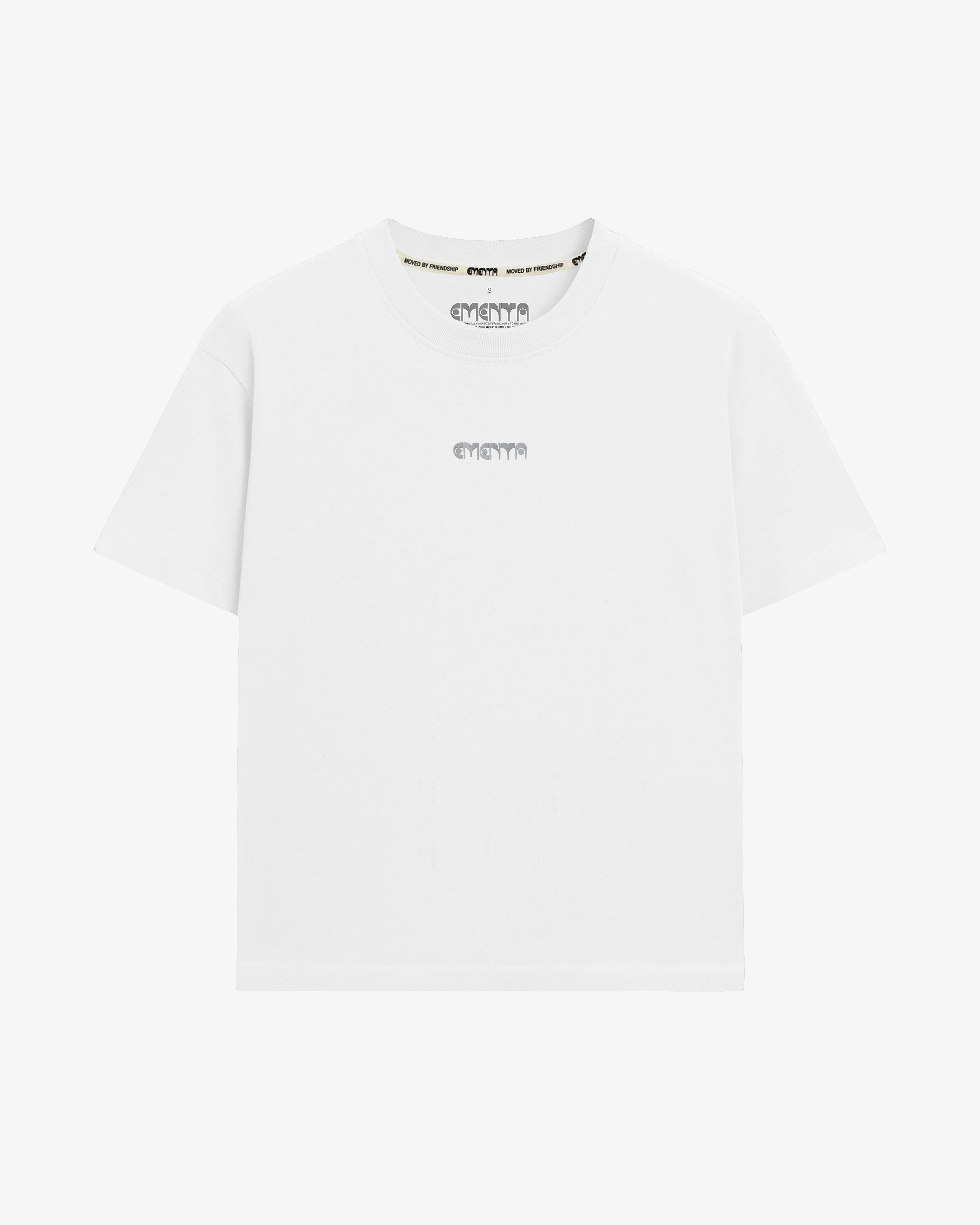 100% Cotton for comfort and durability
White color t-shirt with Ementa dots logo on the front and unique hand-painted canvas artwork on the back
Unisex, Regular Fit
Fabric Weight: 250gsm
Made in Portugal