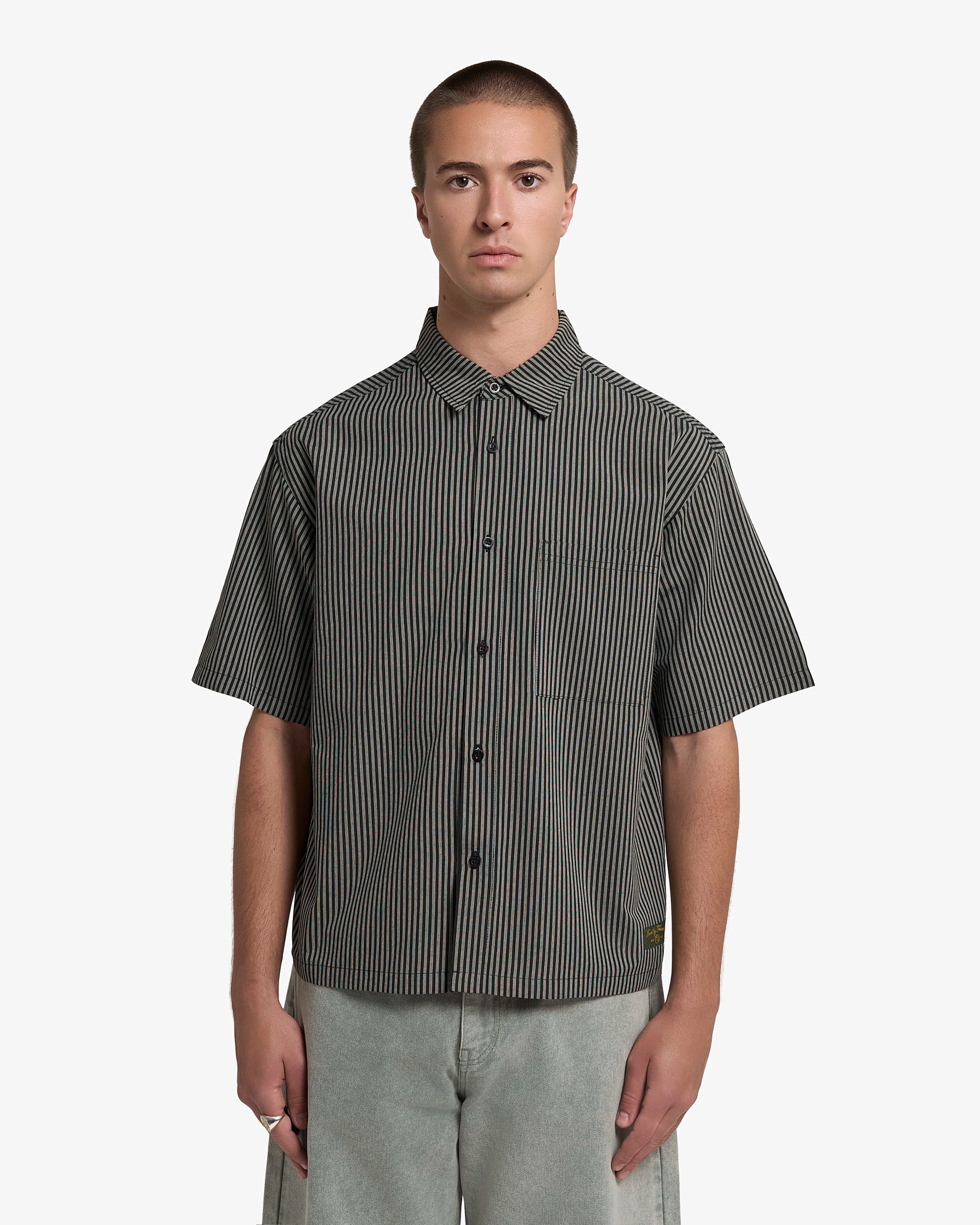 Crafted from soft black 100% cotton fabric with a smooth finish for everyday comfort
Features a "Moved by Friendship" tag embroidered
Detailed with tonal stitching and minimalist design elements for a clean look
Styled with a regular fit that works well for casual and smart-casual occasions
Black colorway offers easy coordination with various wardrobe pieces
Designed as a versatile layering piece suitable for year-round wear