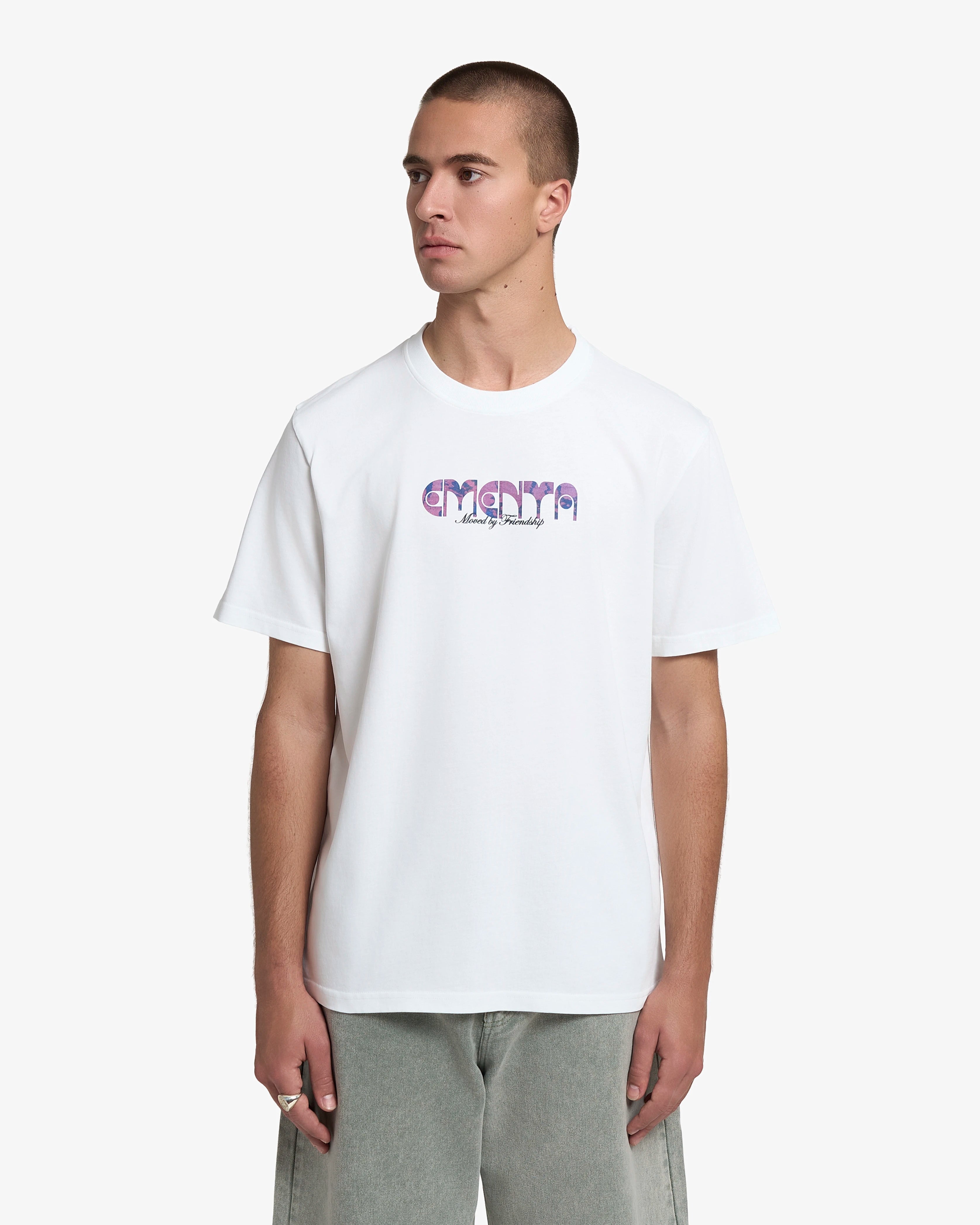 100% cotton, 240 g/m²
Soft yet structured heavyweight feel
Artwork is digitally designed in-house by our artists to ensure unique detail and precision
White color with the "Purple Rain" print on the front
Pre-shrunk to maintain size and shape after washing
Reinforced collar and double-stitched hems for lasting wear
Machine wash at 30°C, tumble dry low, iron inside out
Unisex fit
Made in Portugal
