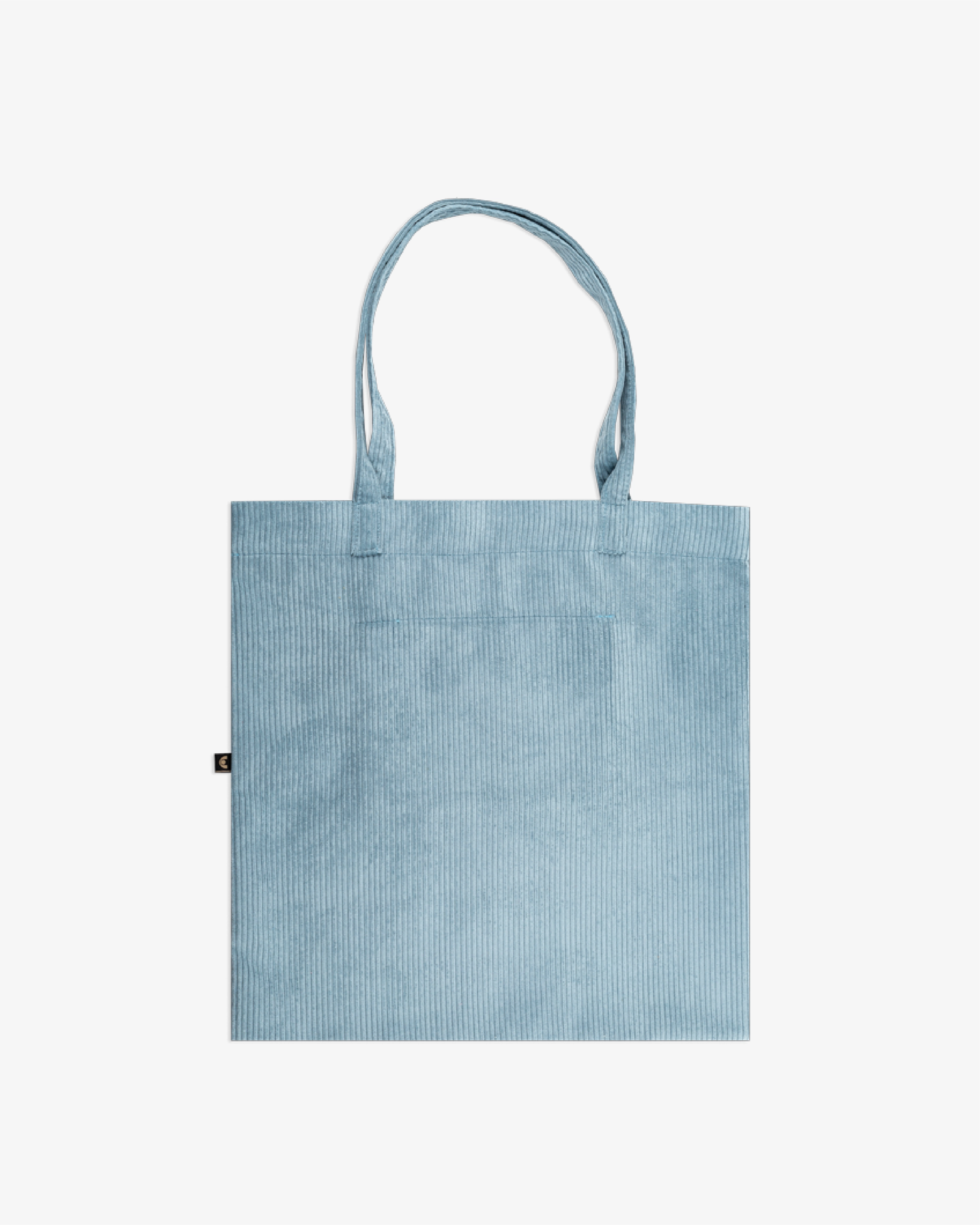 Flower Corduroy Tote Bag