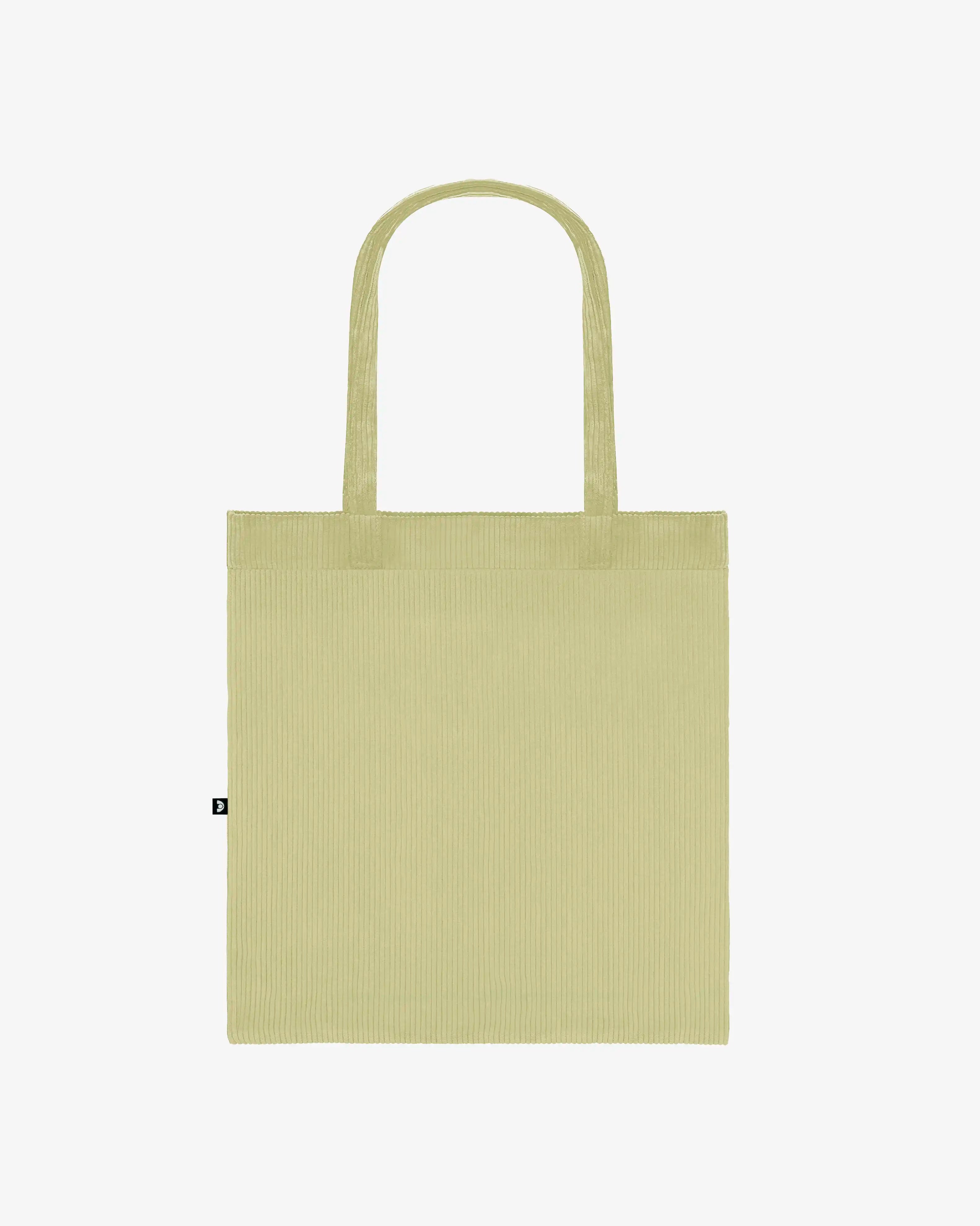 Graffiti Corduroy Tote Bag