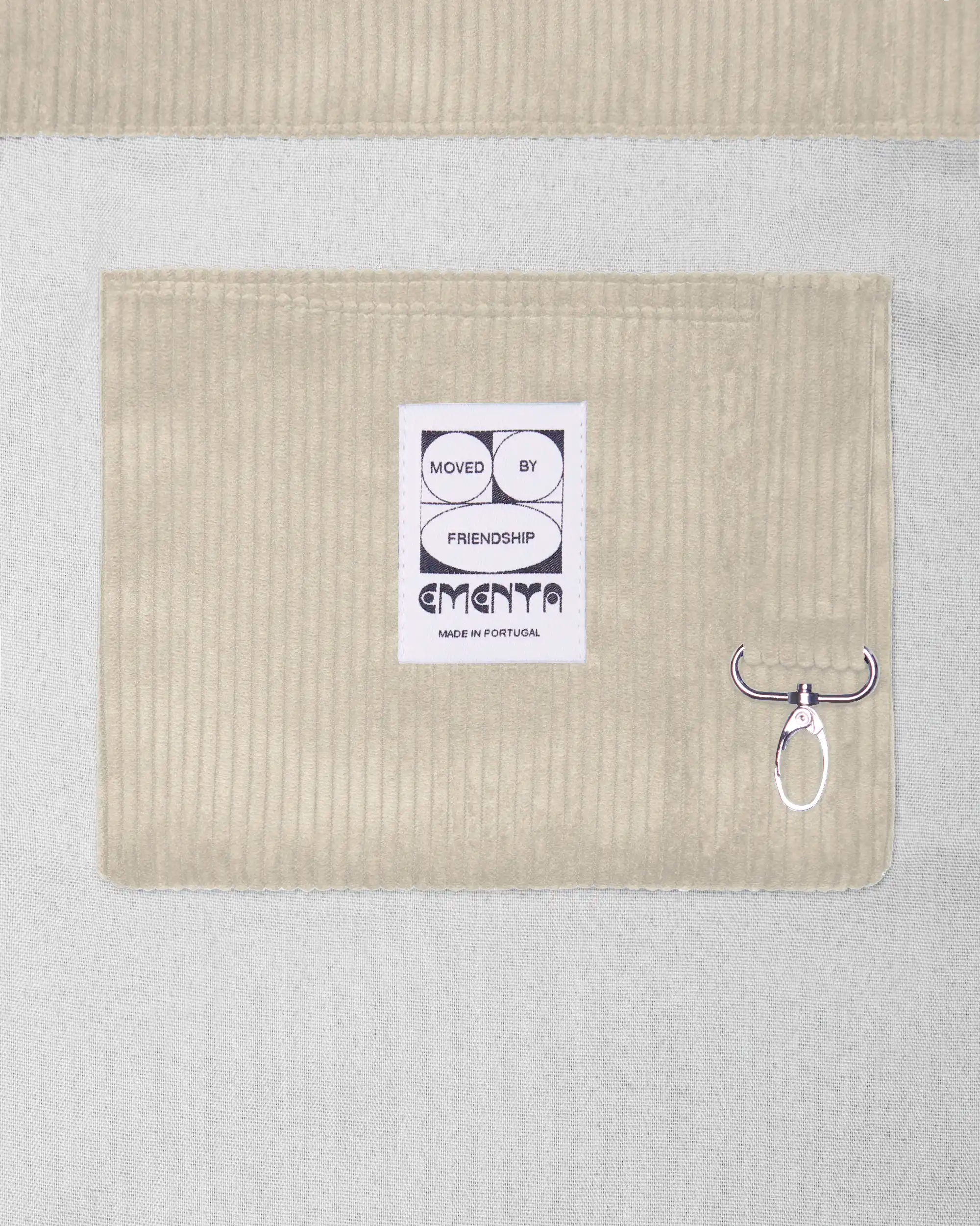 First Word Corduroy Tote Bag