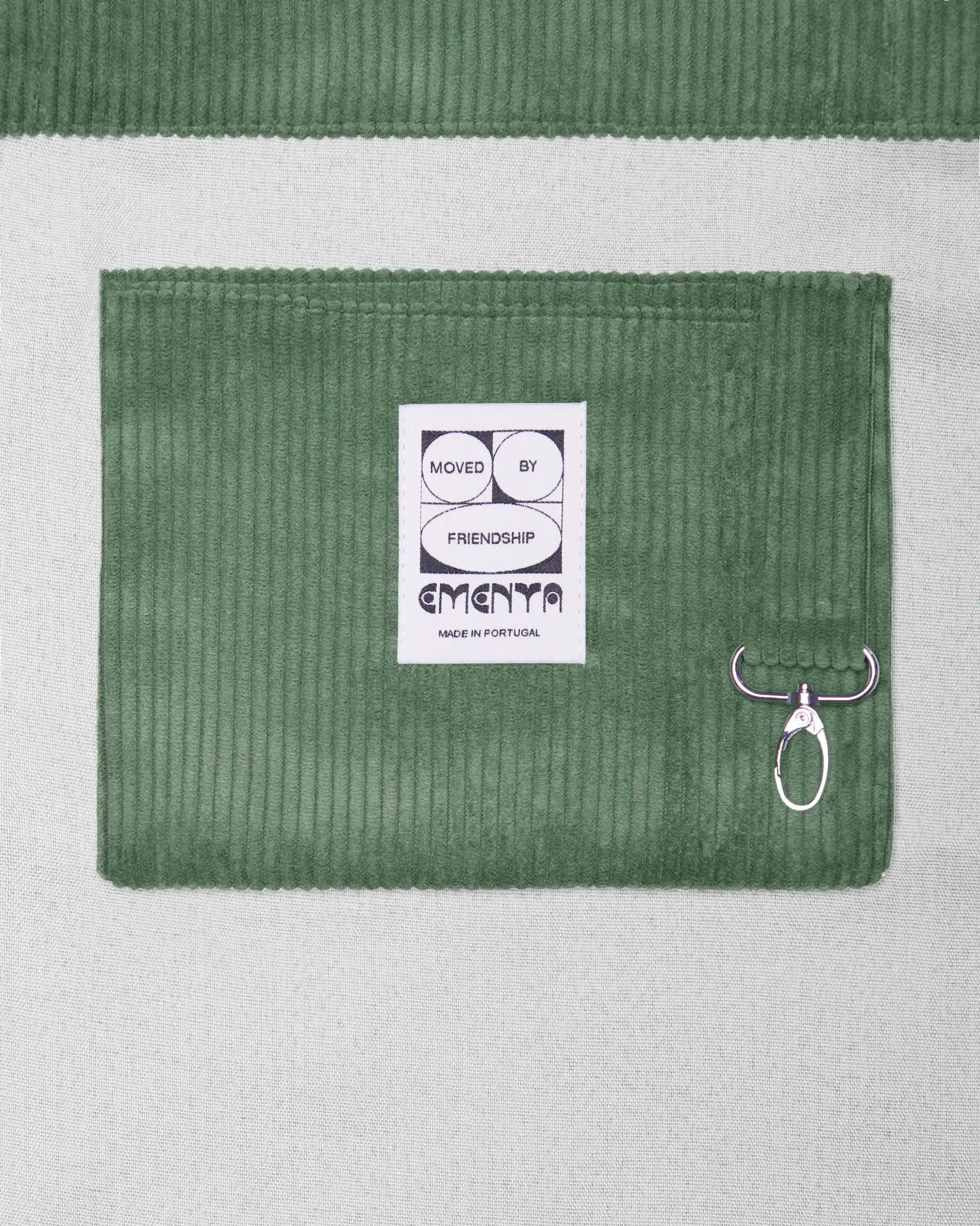 First Word Corduroy Tote Bag