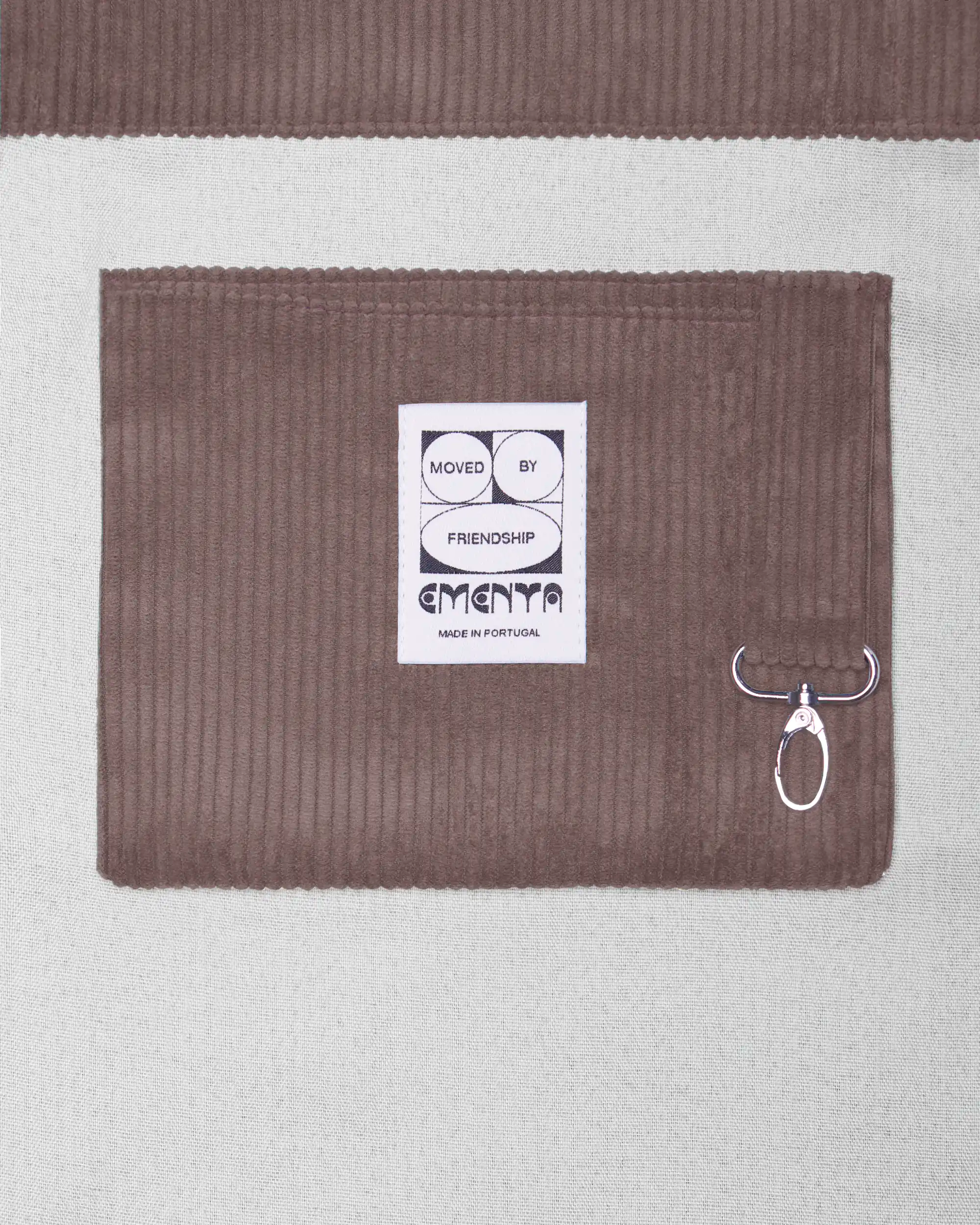 First Word Corduroy Tote Bag