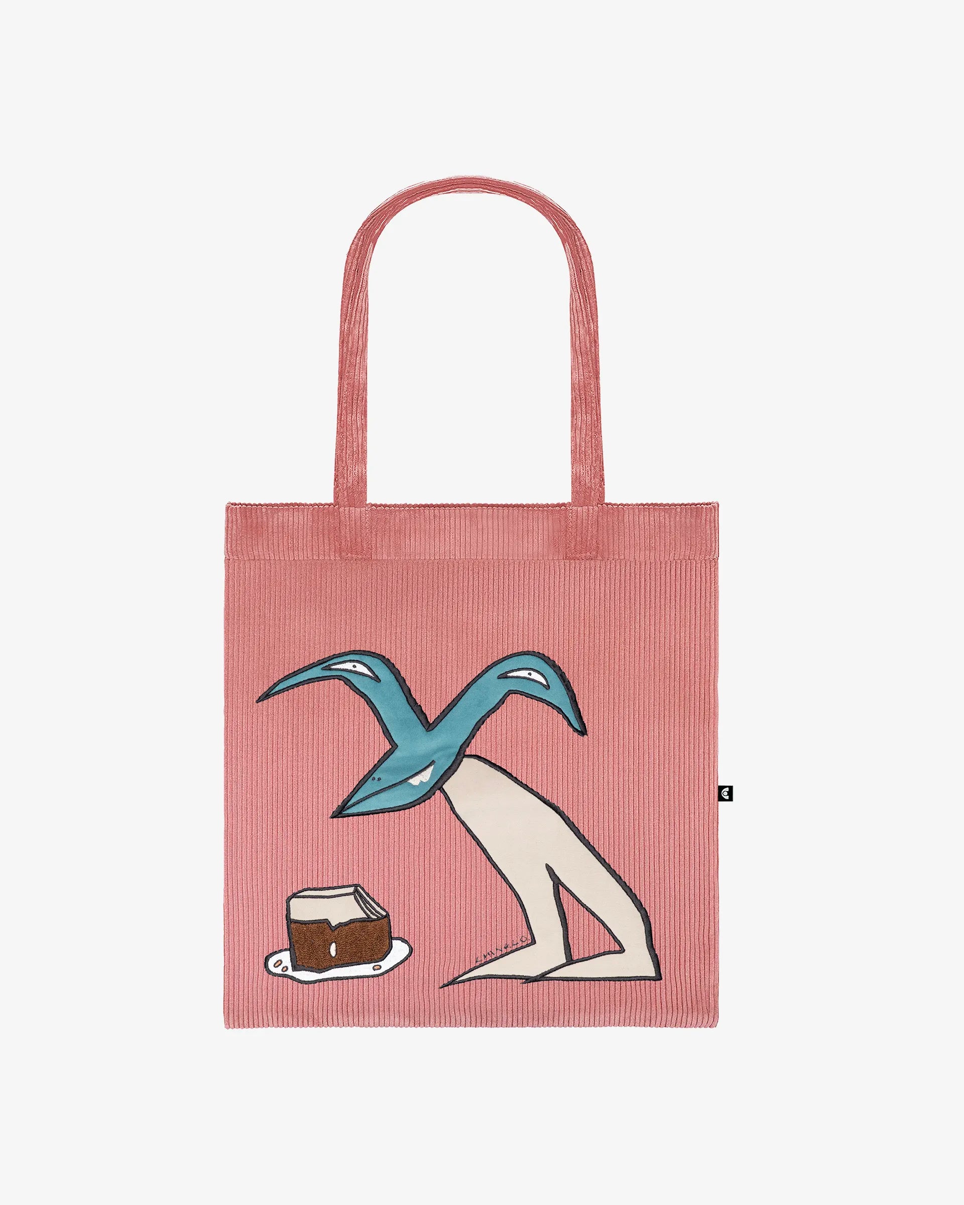 Cake Corduroy Tote Bag