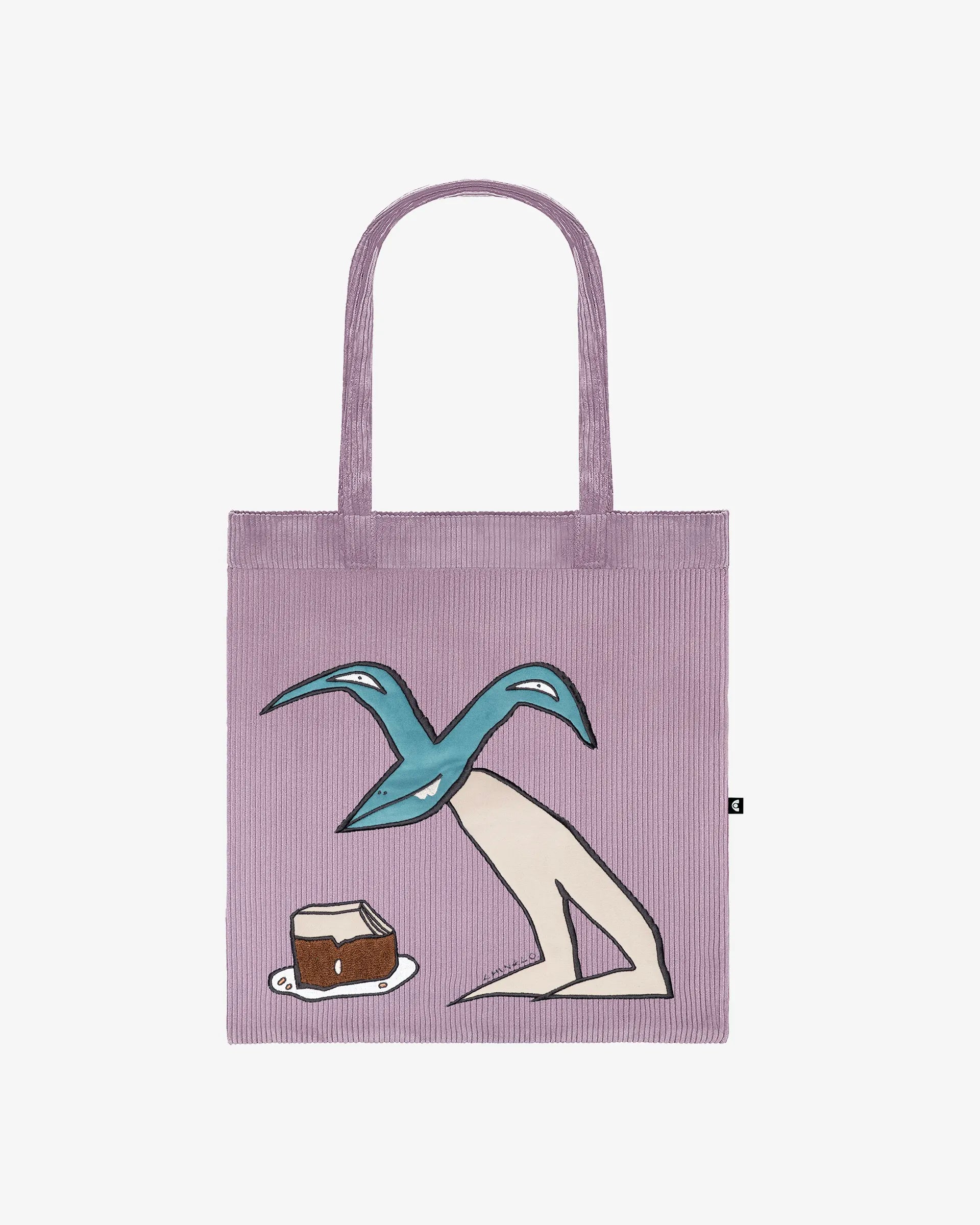 Cake Corduroy Tote Bag