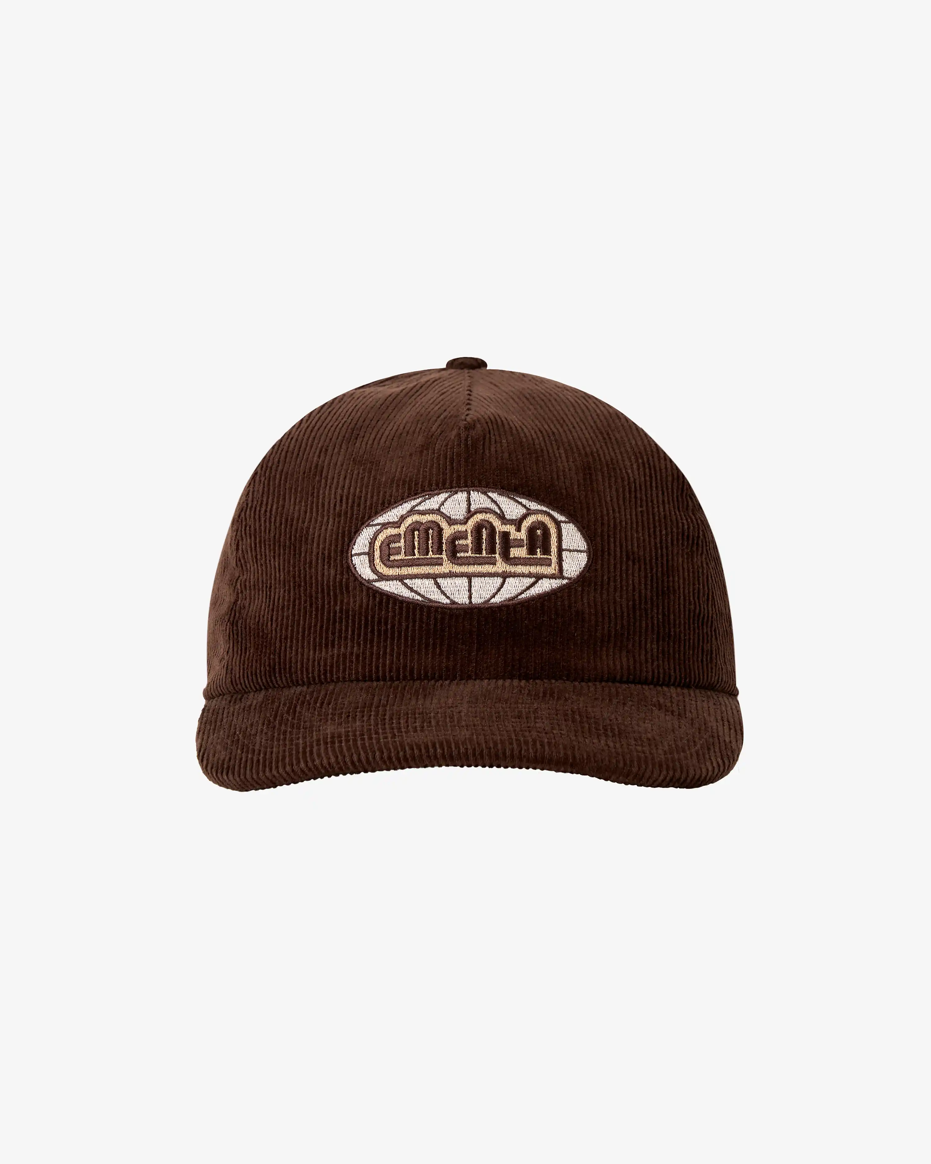 Everyday cap designed for regular use
Brown base colour
Made from cotton corduroy
Features an Ementa balloon design on the front
Adjustable strap with a metal buckle at the back
Made in Portugal