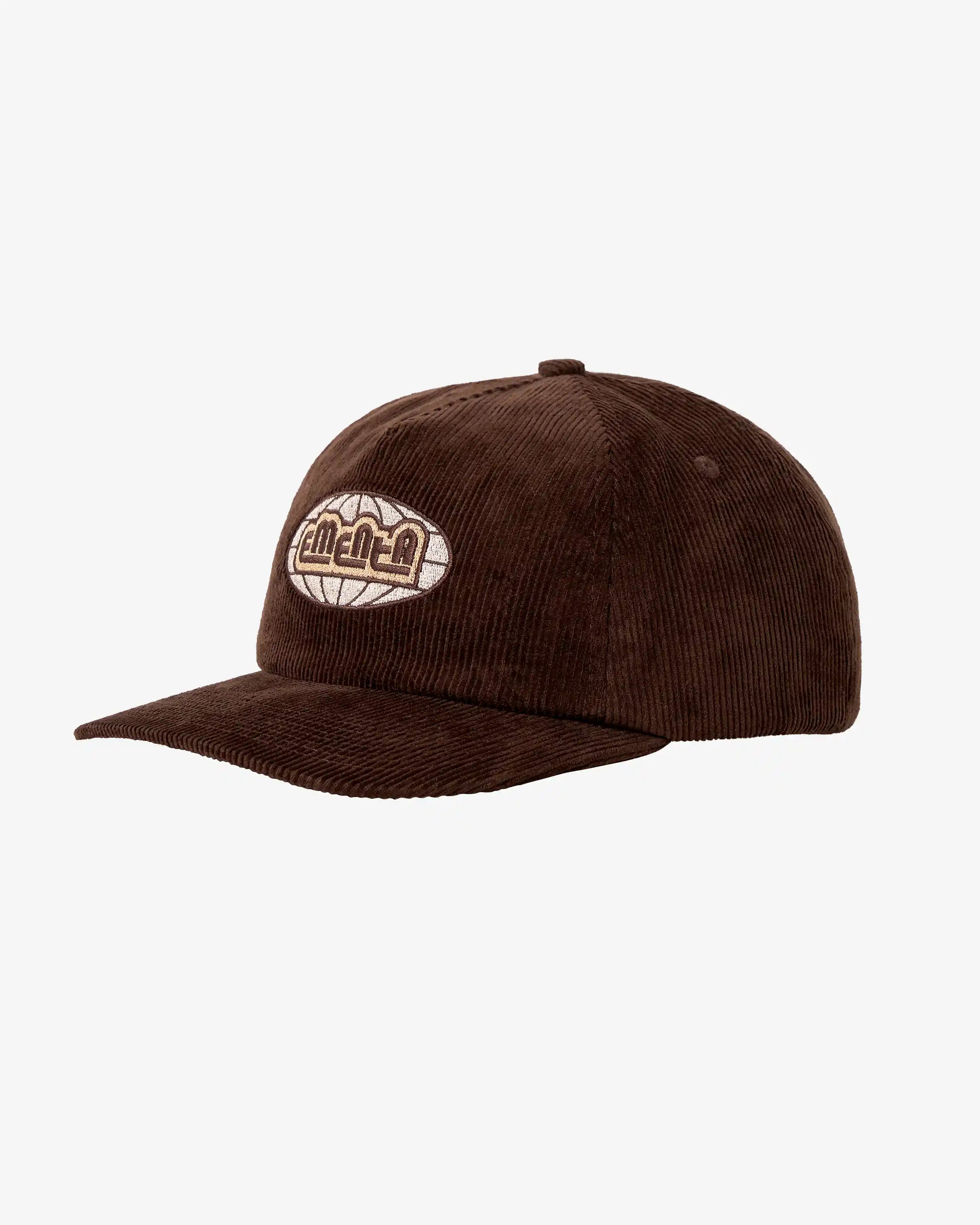 Everyday cap designed for regular use
Brown base colour
Made from cotton corduroy
Features an Ementa balloon design on the front
Adjustable strap with a metal buckle at the back
Made in Portugal
