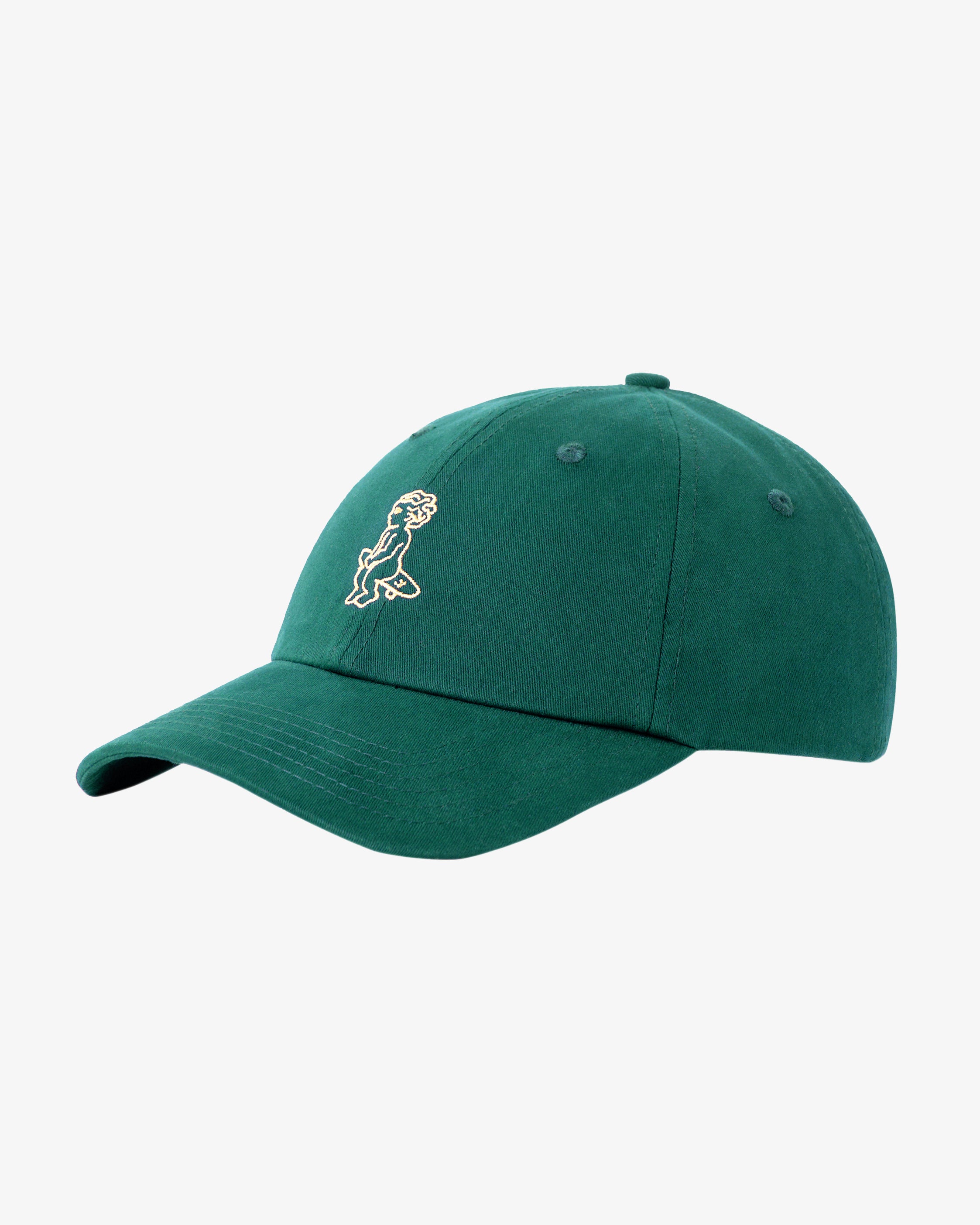 Everyday cap designed for regular use
Cotton twill fabric with a soft and durable hand feel
Six-panel cap construction with a curved brim
Ikon logo embroidered on the front
Green base colour
Adjustable strap with metal buckle at the back
Made in Portugal