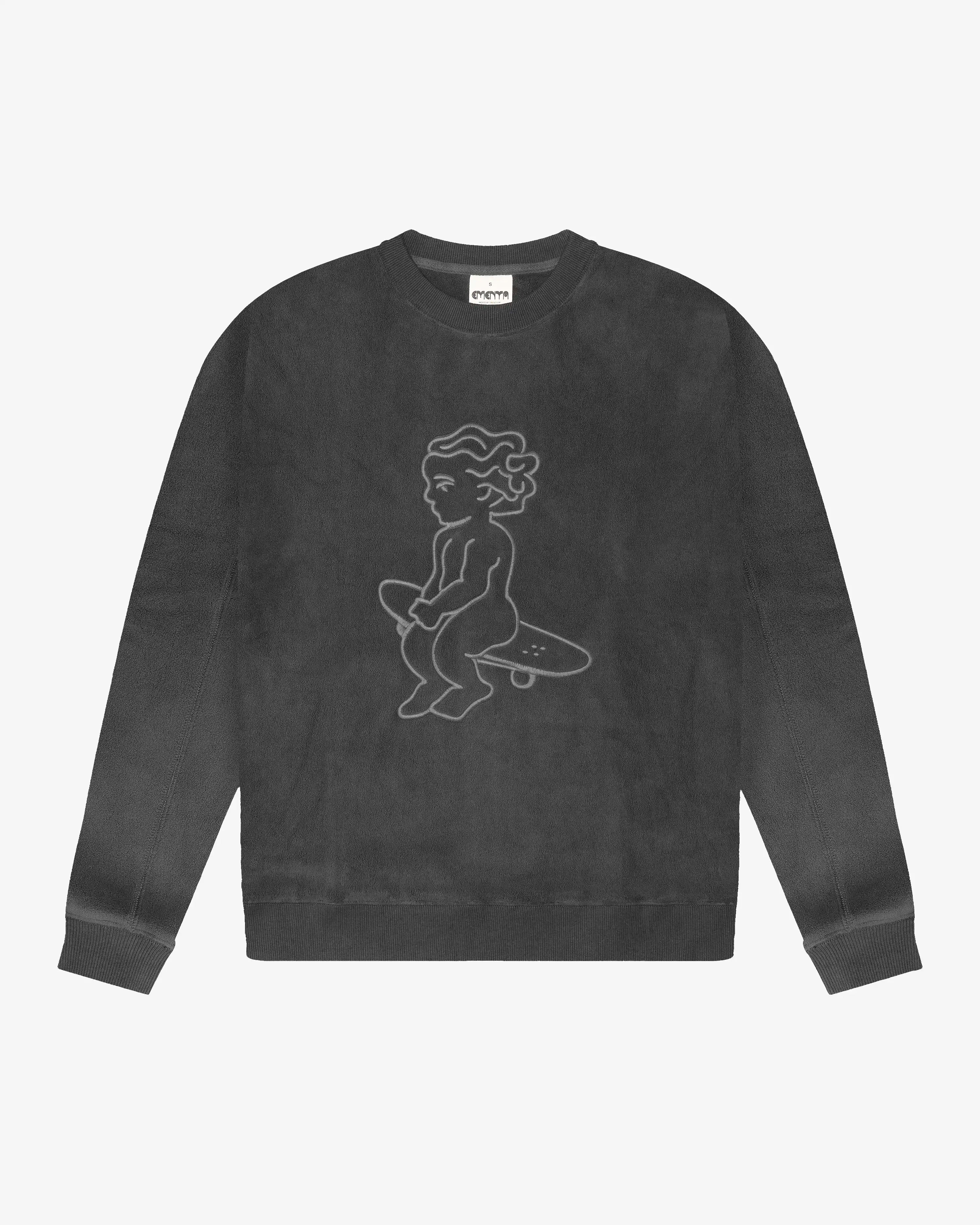 Made from soft polar fleece with a cozy, brushed texture for all-day comfort
Features the ikon logo embroidered on front
Detailed with classic crewneck construction including ribbed collar, cuffs, and hem for a timeless fit
Finished with comfortable long sleeves and a relaxed fit that's perfect for layering
Constructed with fleece material that's warm and durable for seasonal wear
Dark grey colorway easily coordinates with jeans, joggers, or other casual wardrobe pieces
Designed as a versatile everyday piec