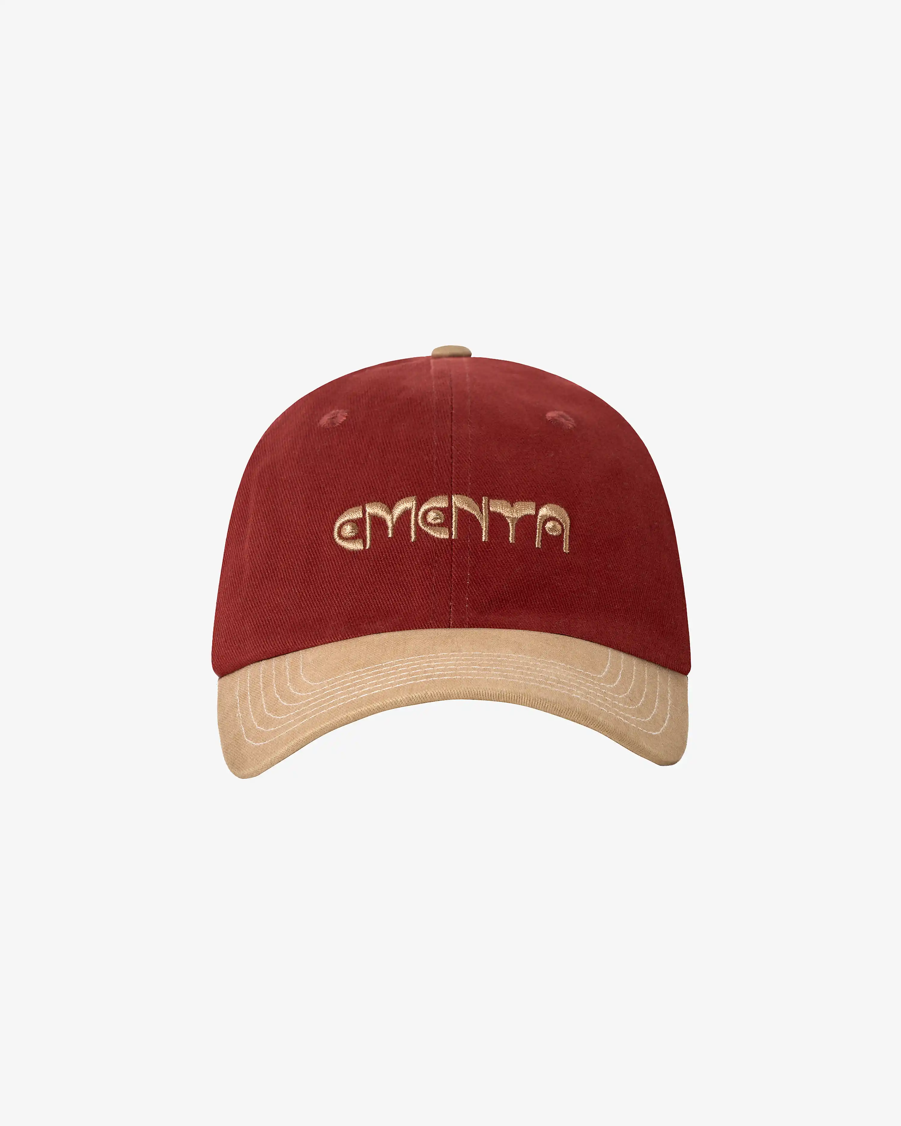 Classic six-panel cap inspired by Lisbon’s cultural heritage
Crafted from durable 100% cotton twill for long-lasting wear
Rust coloured crown with a camel curved brim featuring visible white stitching
Embroidered Ementa Dots logo on the front panel
Lisa design on the side, paying tribute to Lisbon’s iconic tiles and swallows
Adjustable back strap for a comfortable and customizable fit
One size fits all