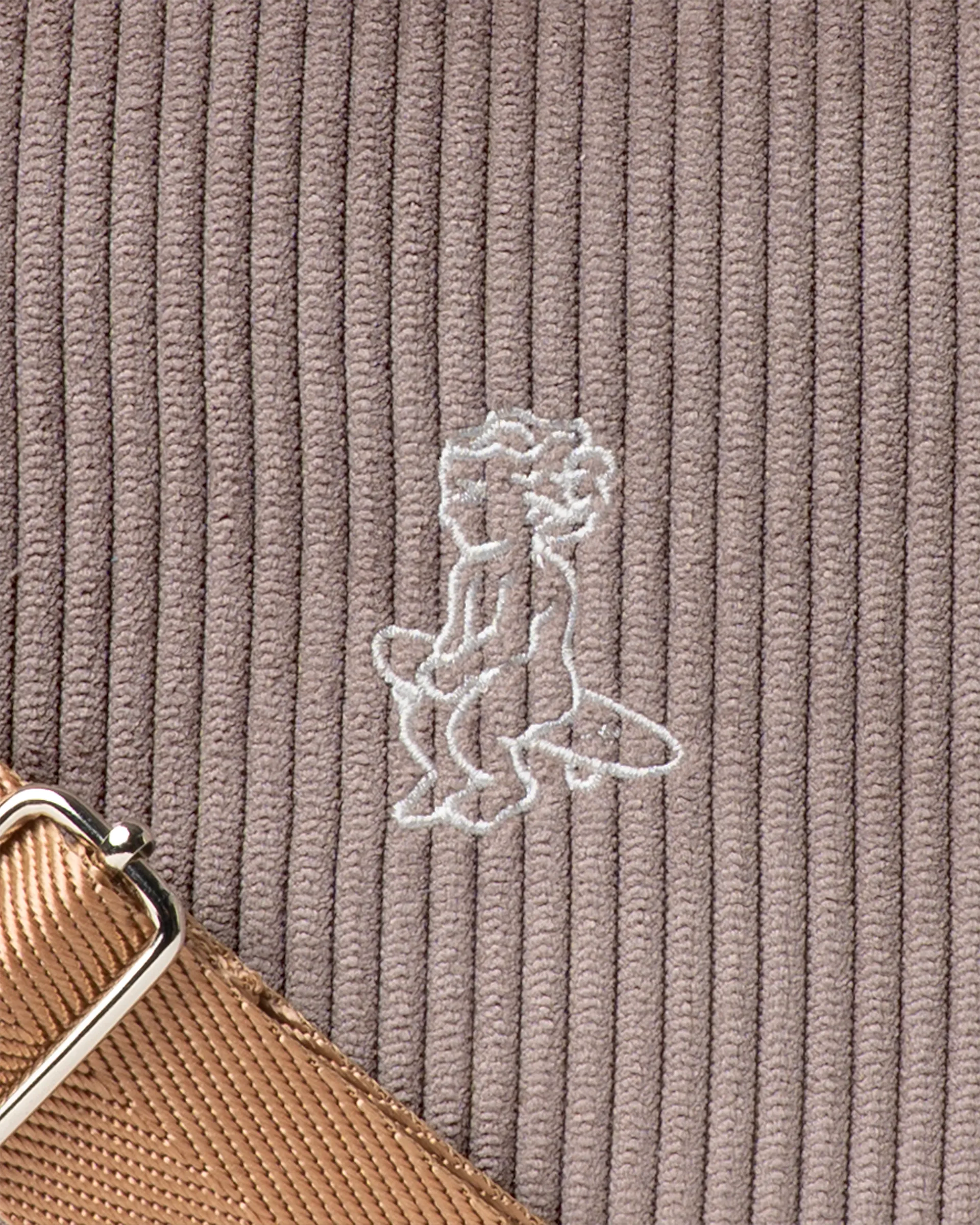 Fluffy Ikon Corduroy Shoulder Bag