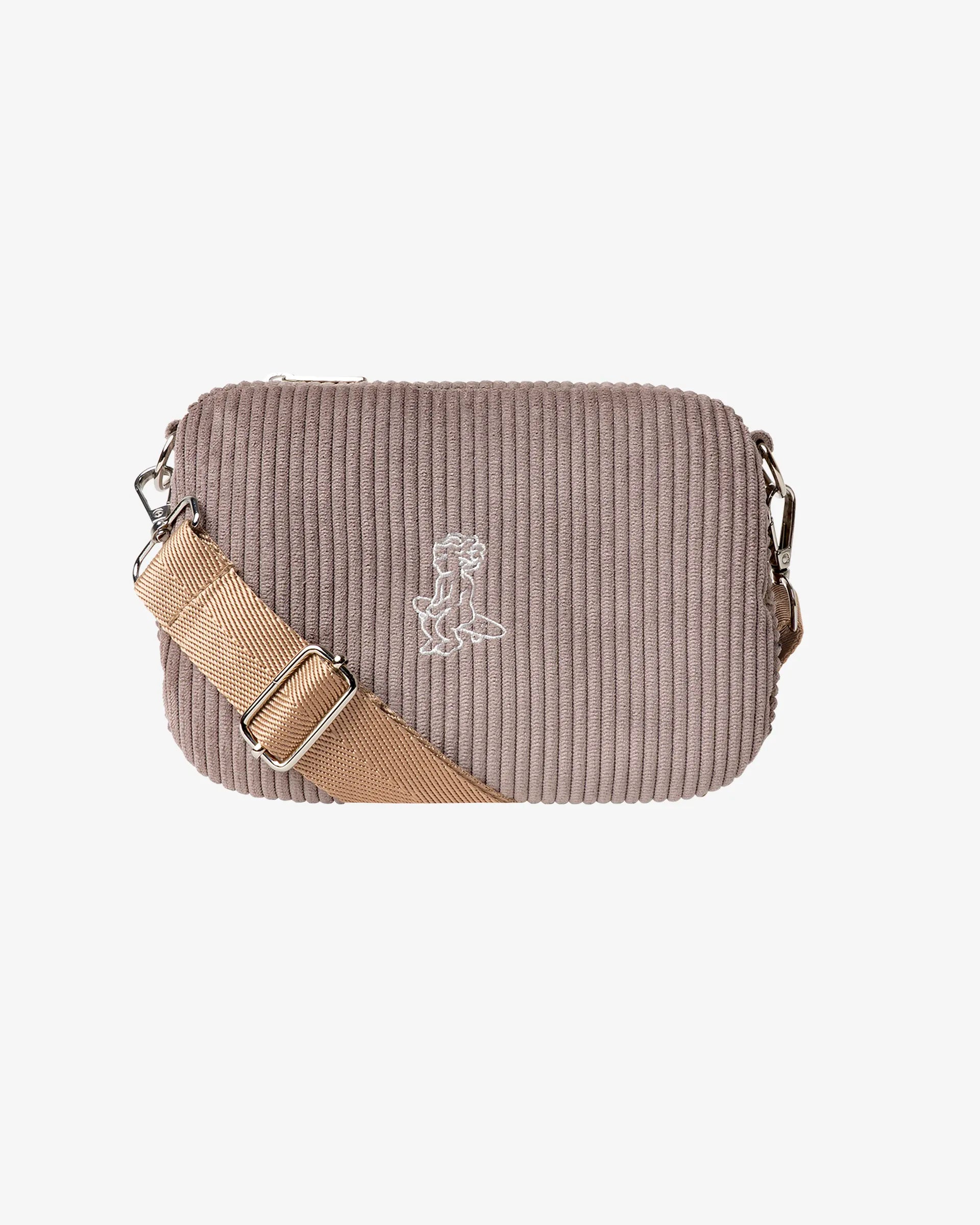 Fluffy Ikon Corduroy Shoulder Bag