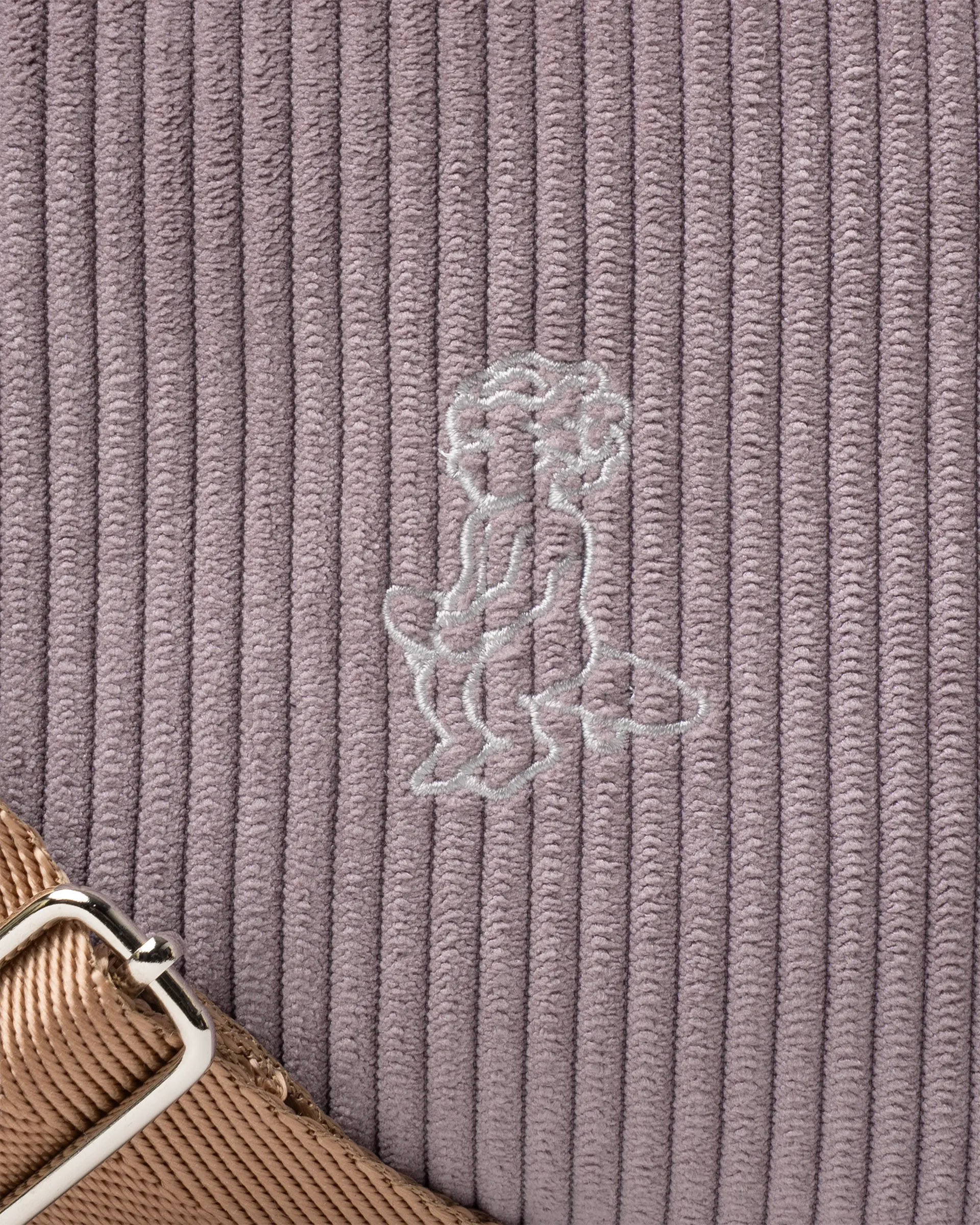 Fluffy Ikon Corduroy Shoulder Bag