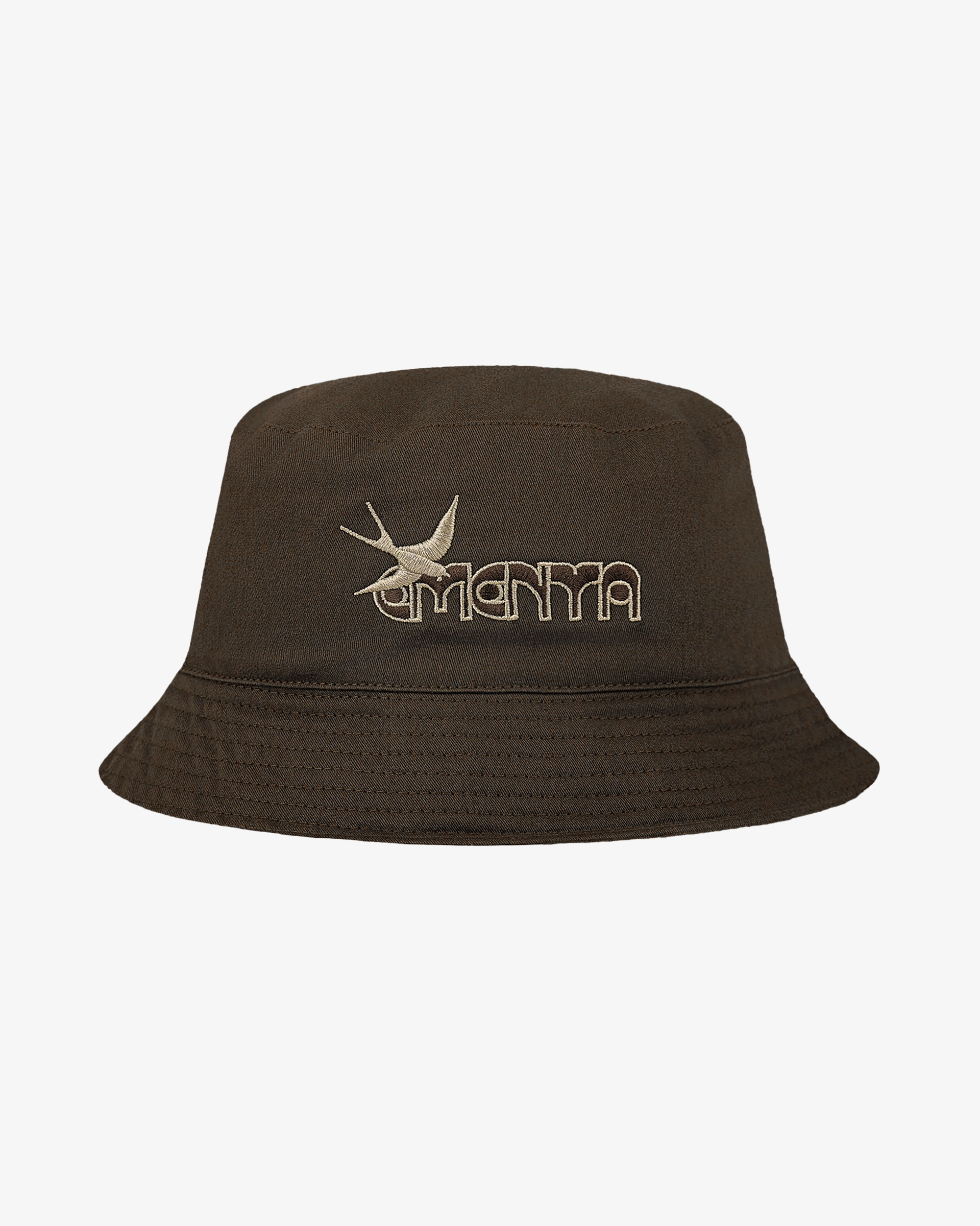 Made from durable 100% cotton twill for breathability and comfort
Brown side features an embroidered Ementa Dots logo and a swallow detail
Reverse side is off-white with a brown pattern inspired by Lisbon’s iconic tiles and swallows
Reversible design for versatile styling options
Classic bucket hat silhouette for a timeless look
One size fits all