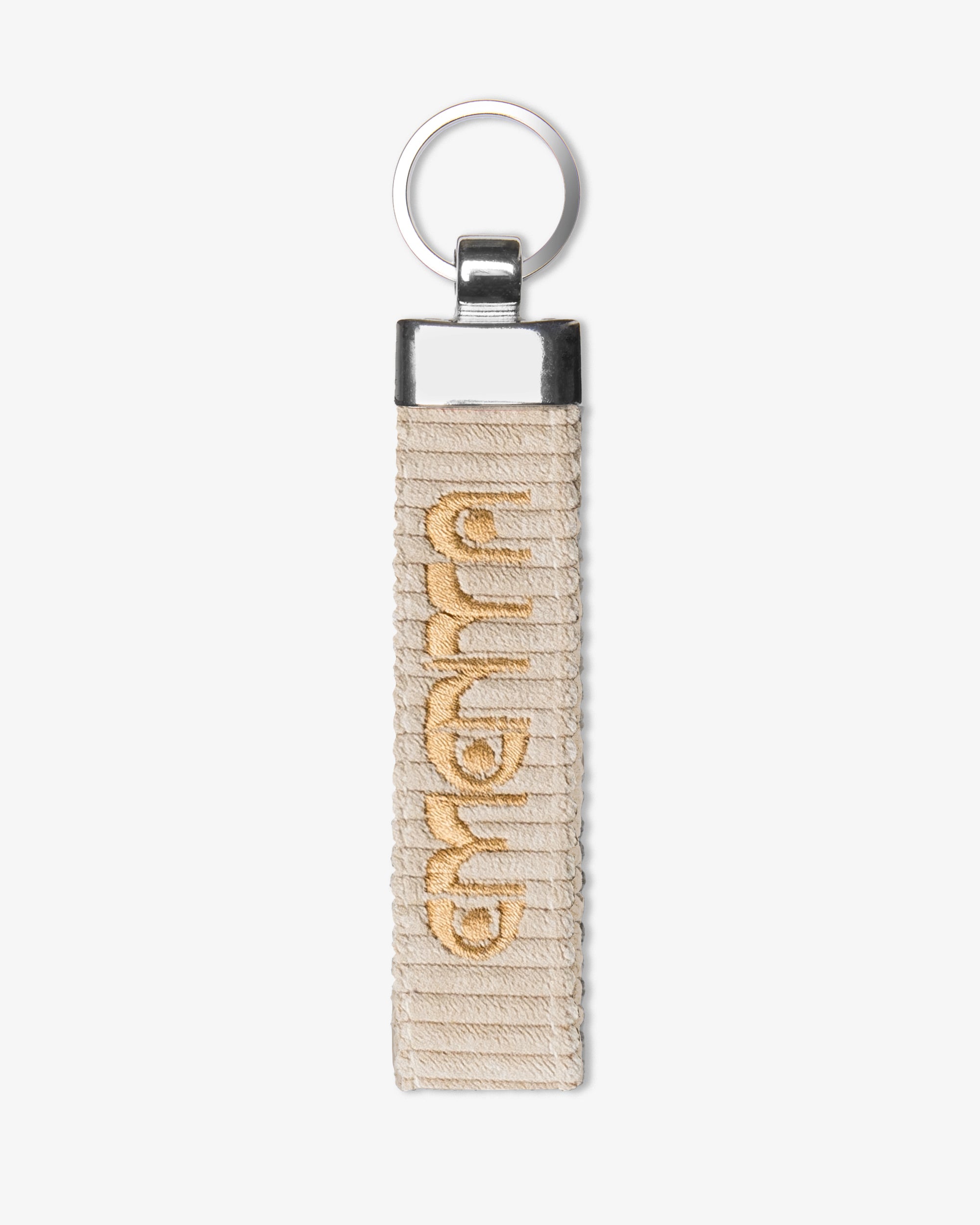 Dots Corduroy Key Chain