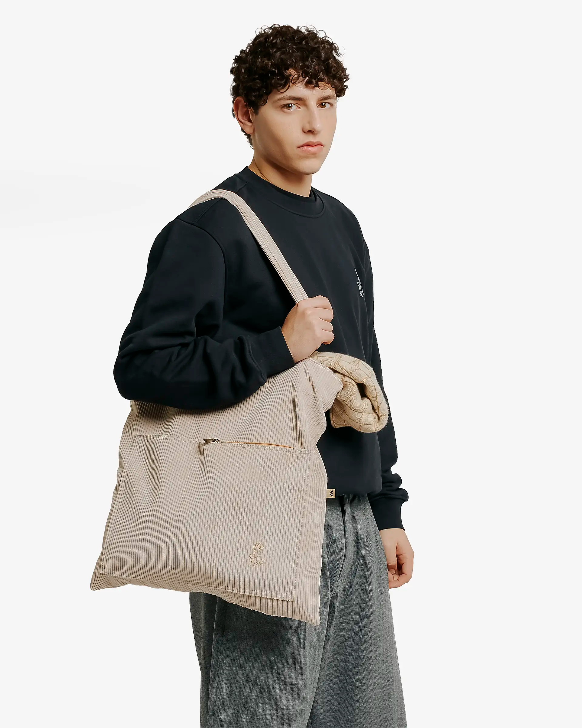 C'mon Ikon Corduroy Tote Bag