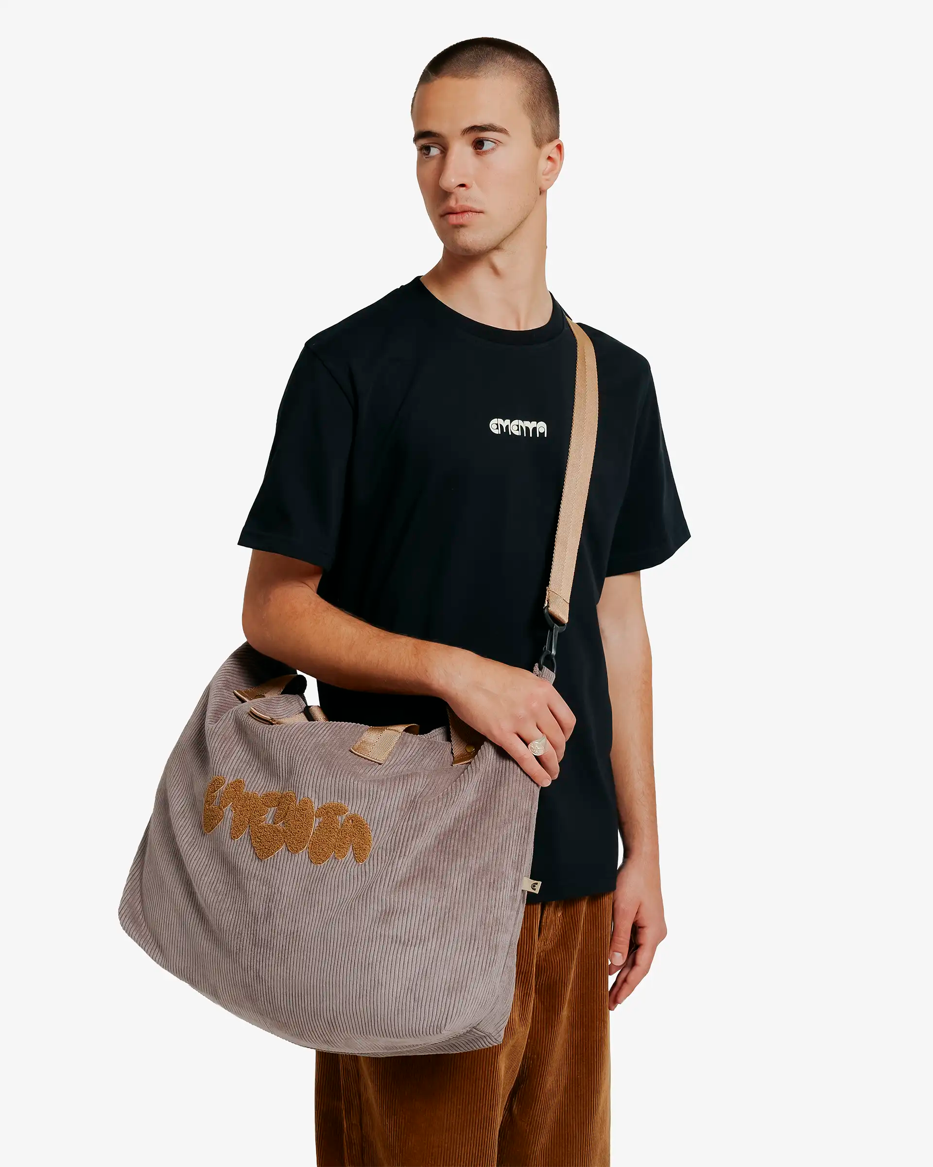 Navegante Graffiti Corduroy Weekend Bag