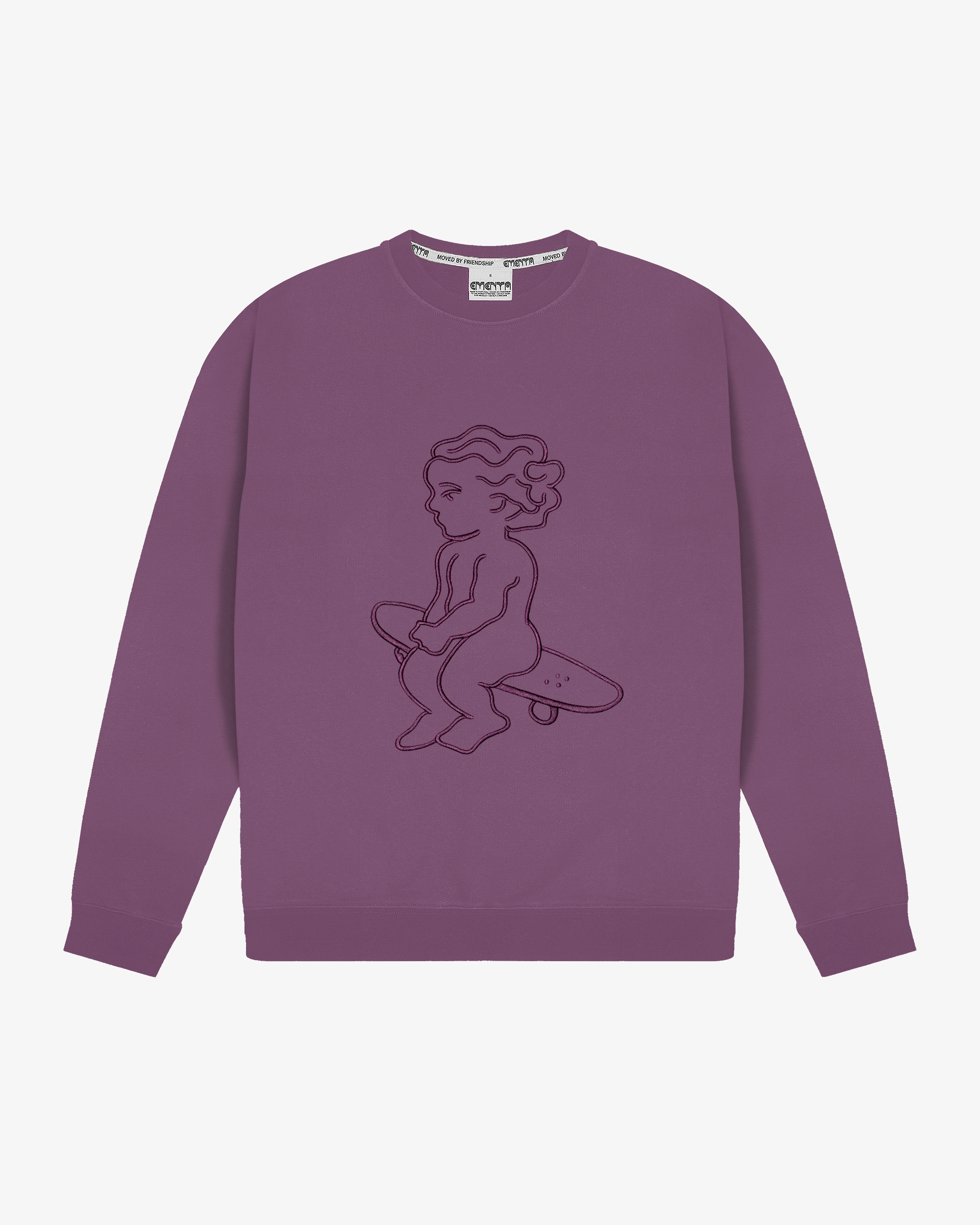 100% Cotton
Heavy cotton for durability and resistance
Soft brushed fleece interior for added comfort and warmth
Purple color
Big Ikon stamp embroidery
Ribbed trims
Comfortable fit for everyday wear
Designed for durability and long-lasting wear
Unisex design
Made in Portugal