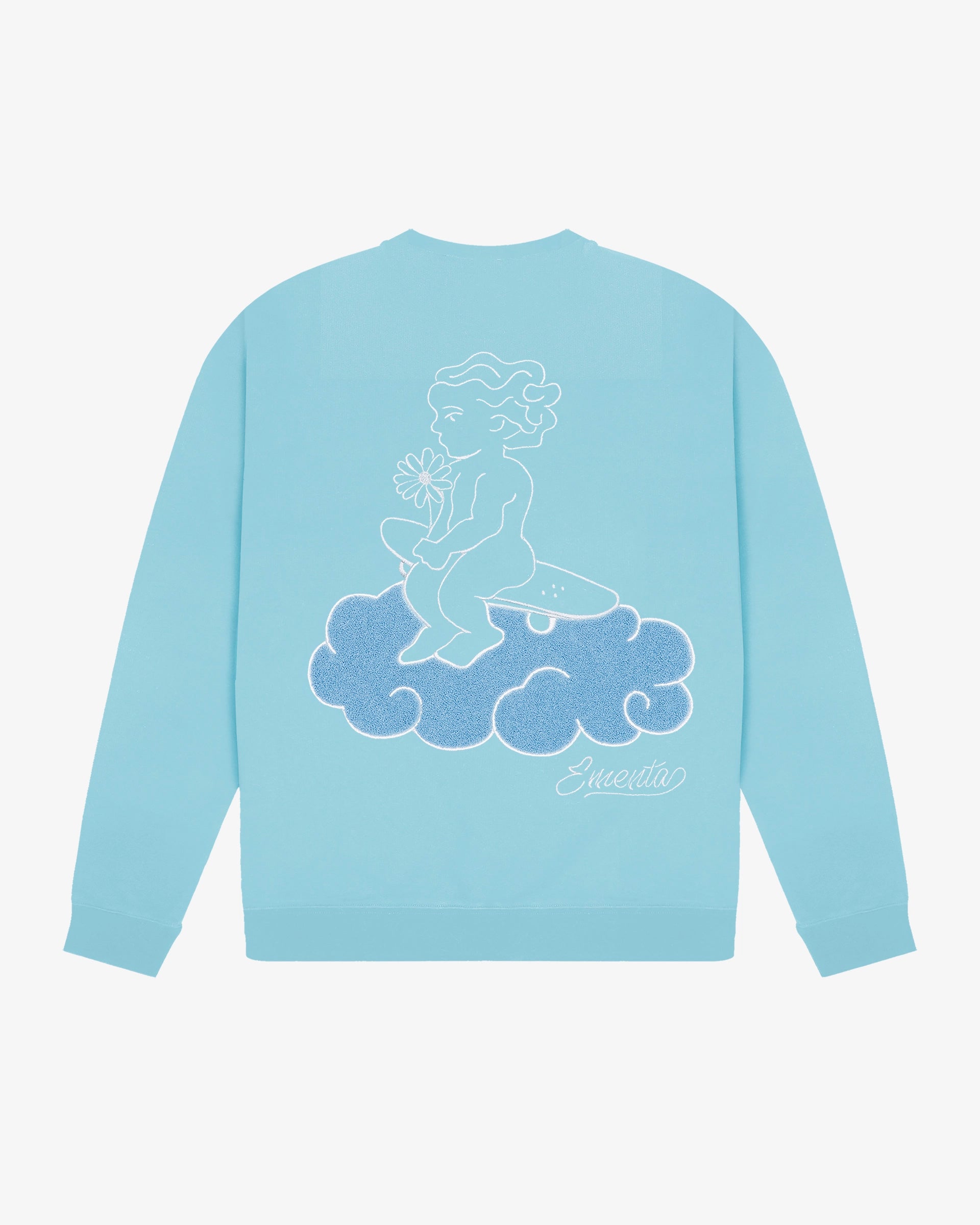 100% cotton
500gsm heavyweight sweatshirt for structure and comfort
Exclusive tropical blue color with soft pigment-dyed finish
Cloudly design embroidered on the back
Regular fit with a relaxed silhouette, ideal for everyday wear
Ribbed collar, cuffs, and hem for a secure and comfortable fit
Unisex design&nbsp;

Made in Portugal with close attention to detail