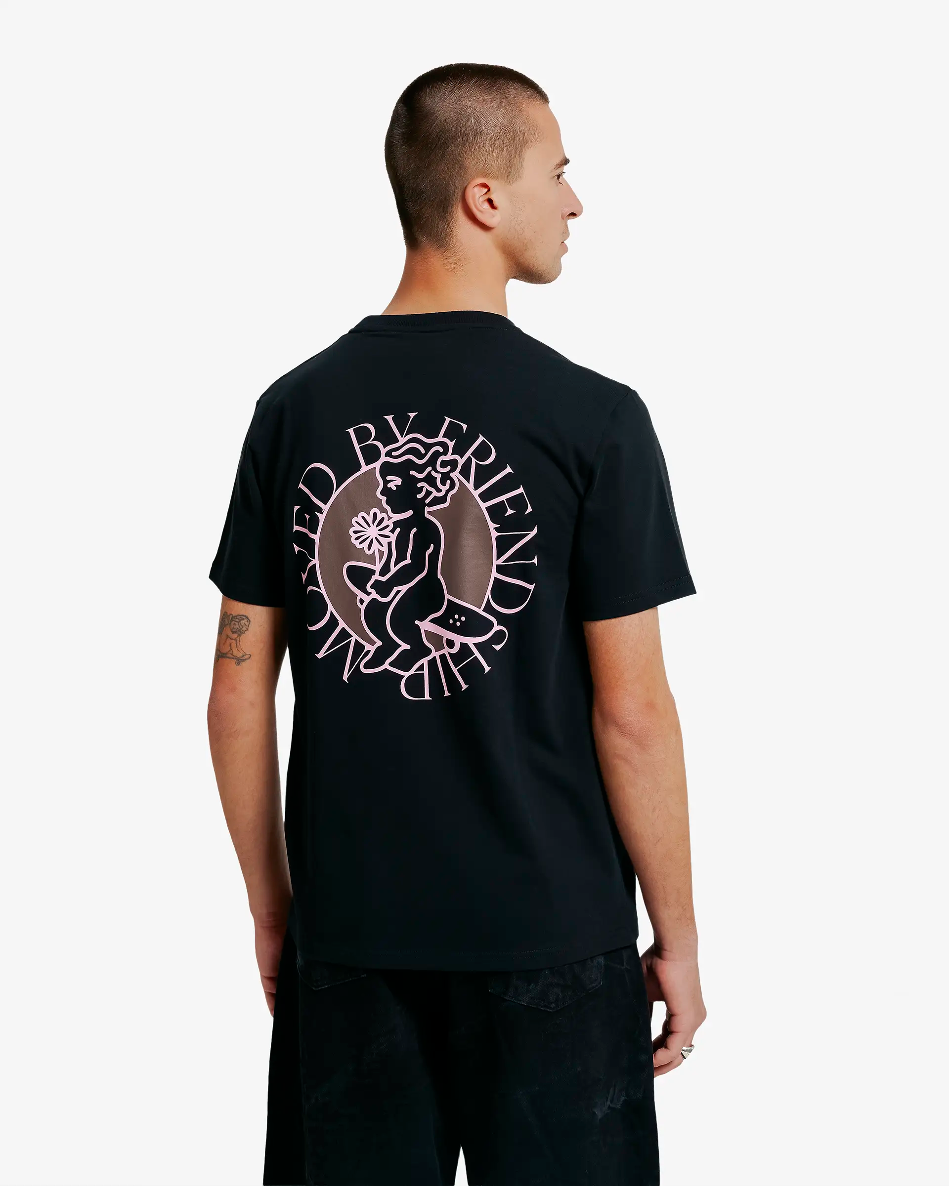 100% Cotton

Regular fit
Built for durability
Ikon Flower design print

'Moved By Friendship' motto on the back
Heavyweight 240gsm fabric
Unisex
Made in Portugal