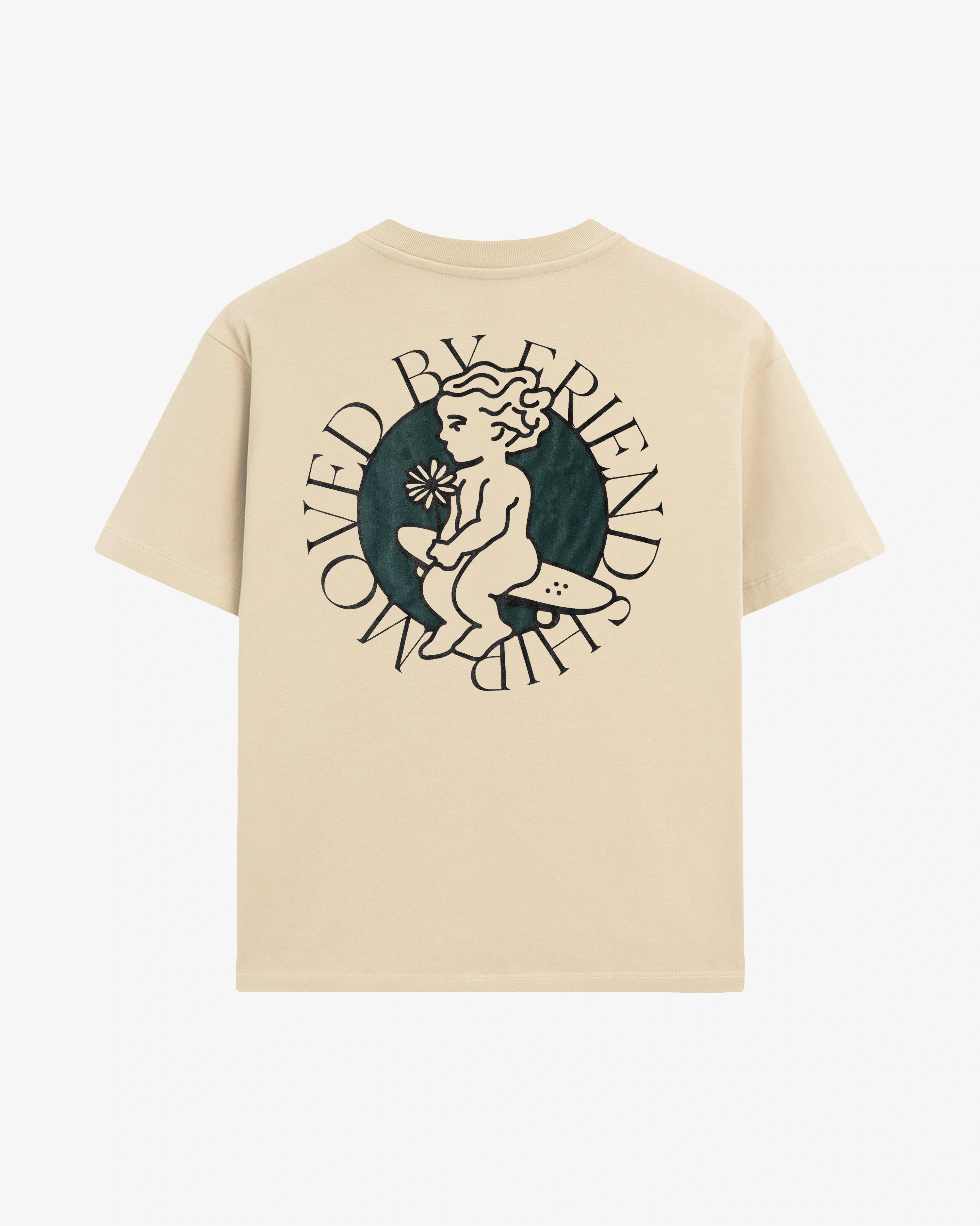 100% Cotton

Regular fit
Built for durability
Ikon Flower design print

'Moved By Friendship' motto on the back
Heavyweight 240gsm fabric
Unisex
Made in Portugal